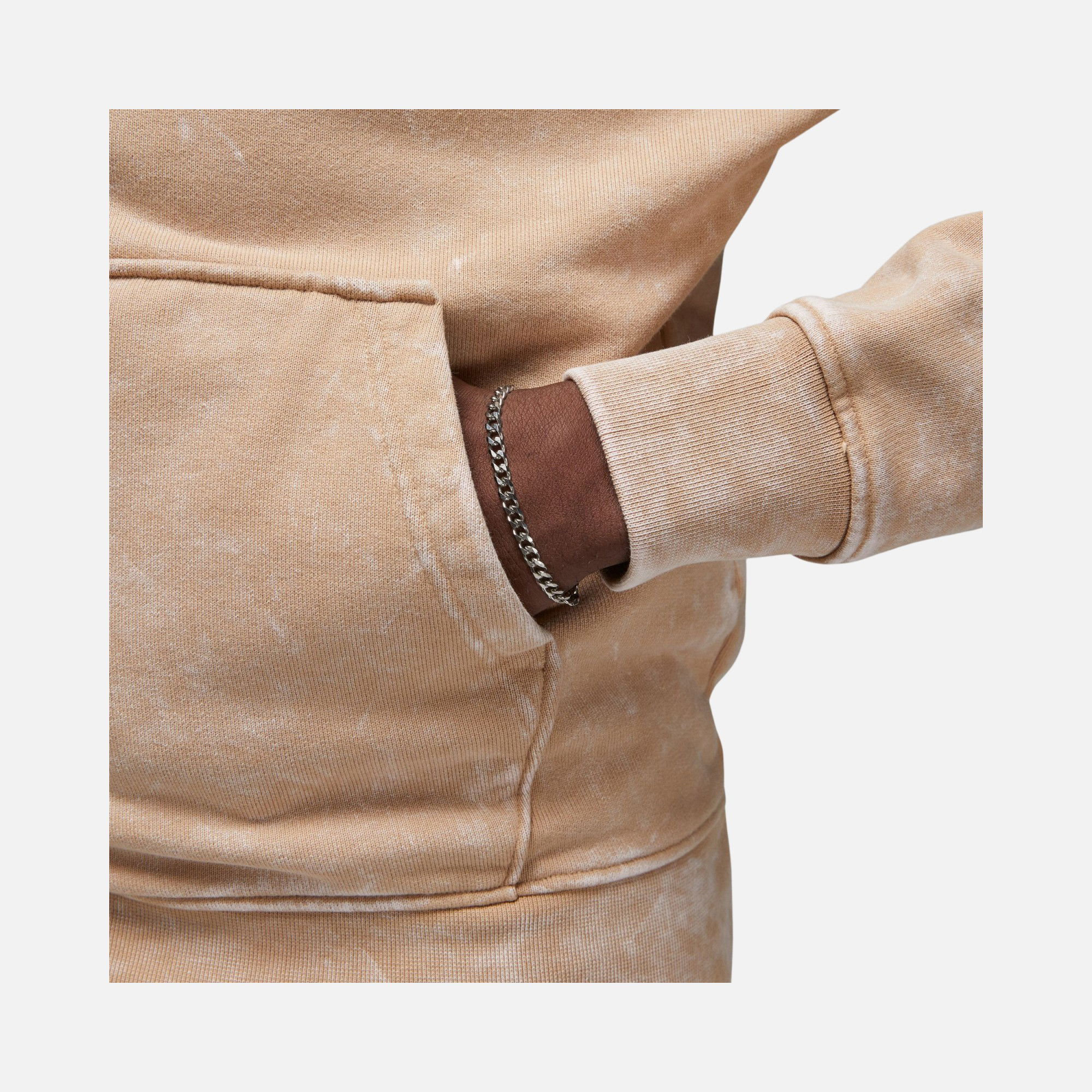 Nike Jordan Brand Flight Heritage Fleece Pullover Washed Hoodie Erkek Sweatshirt