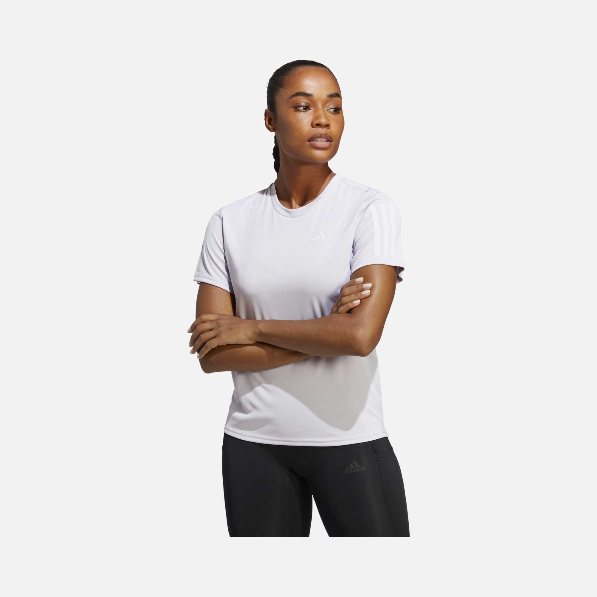 adidas Own the Run Regular-Fit Running Short-Sleeve Kadın Tişört