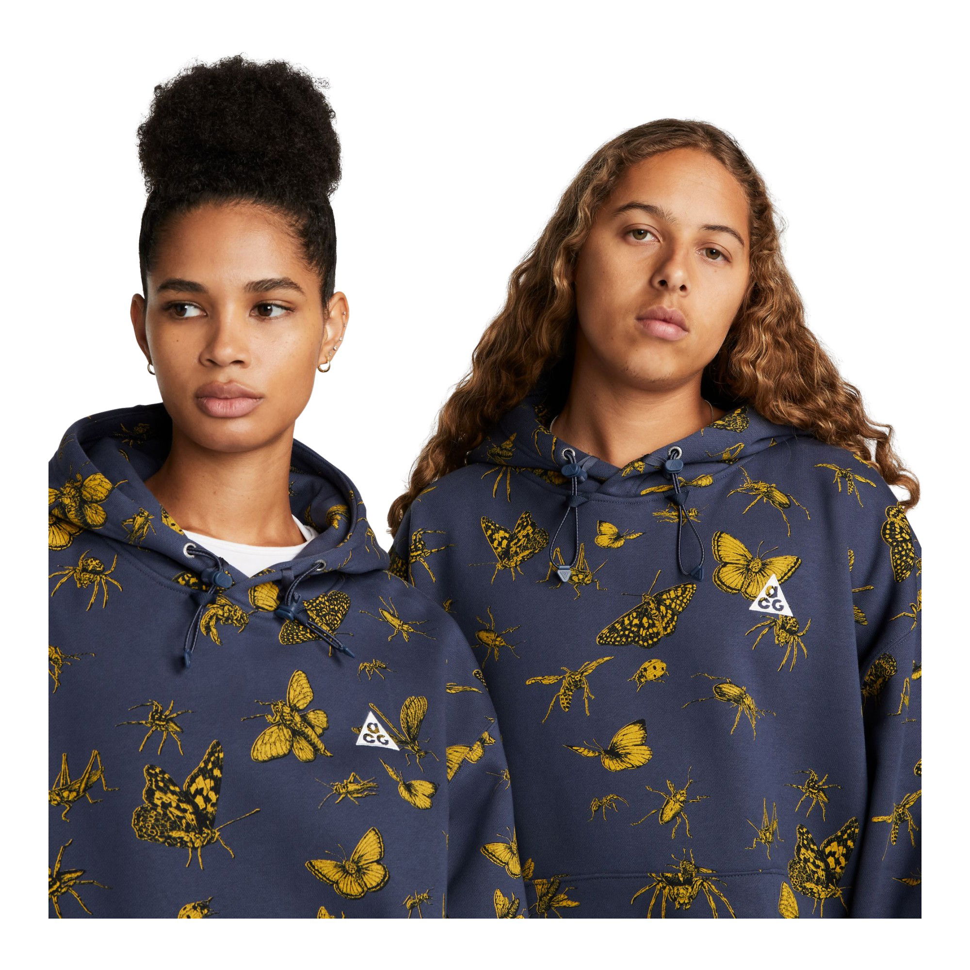 Nike ACG Therma-Fit "Bugs Grapgics'' Fleece Pullover Hoodie Unisex Sweatshirt