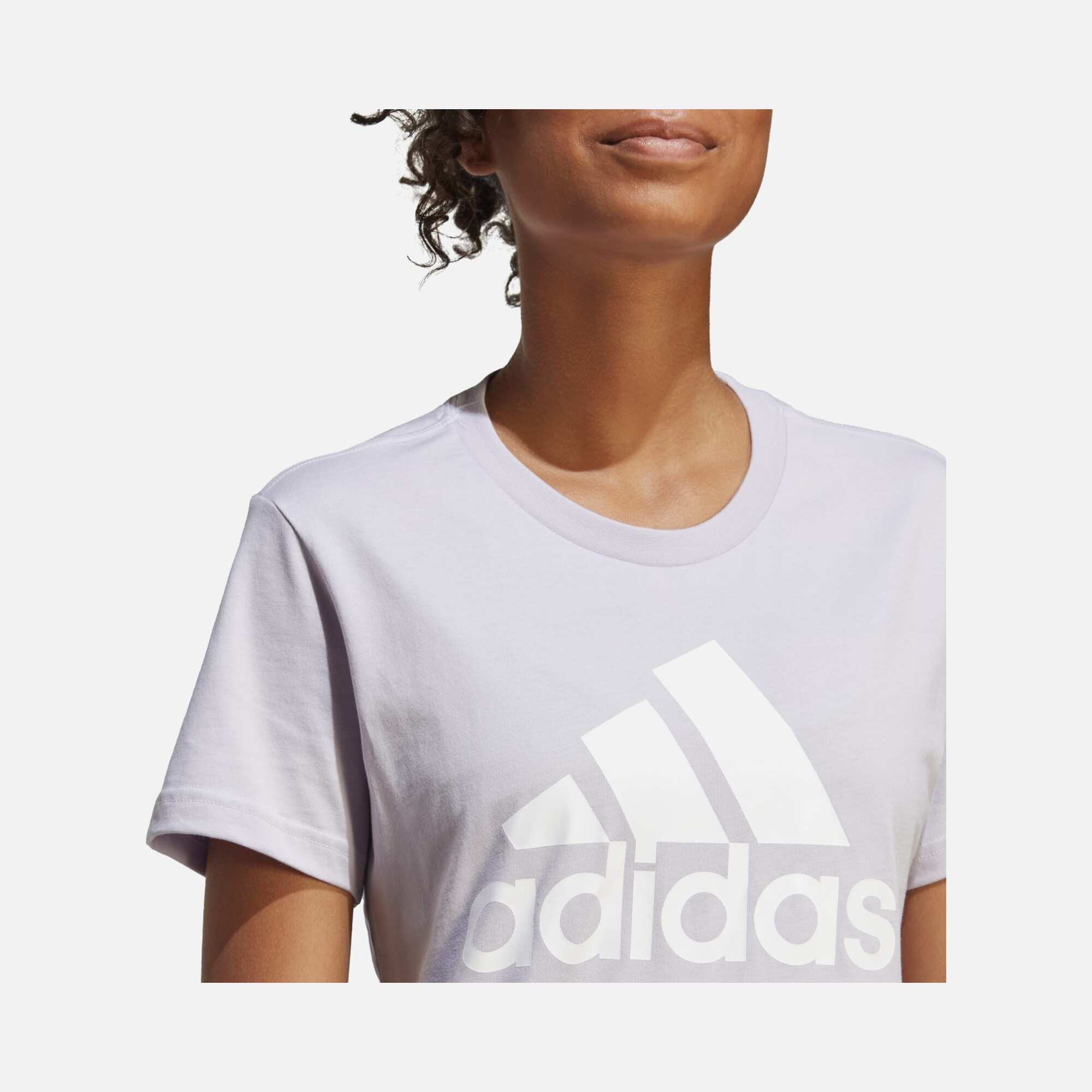 adidas Essentials Logo Short-Sleeve Kadın Tişört