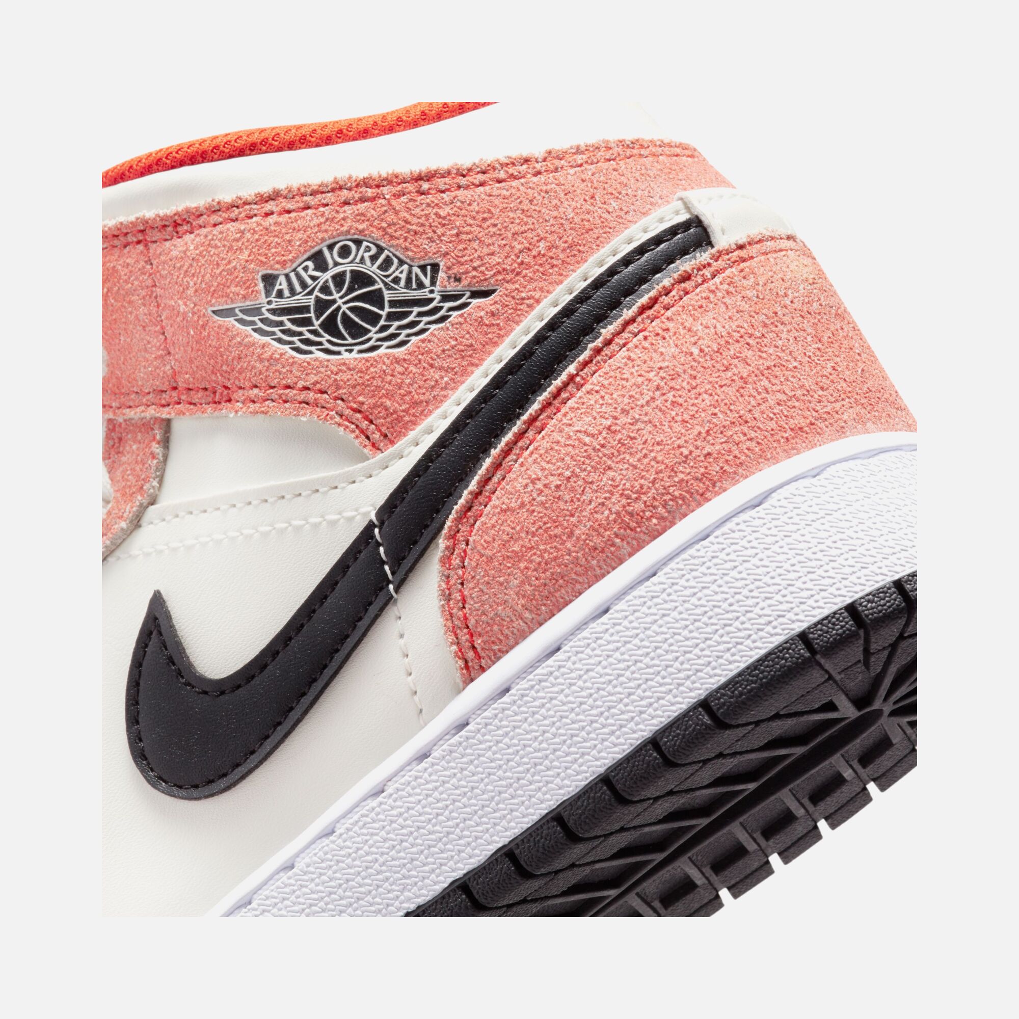 Nike Air Jordan 1 Mid SE ''Suede Detail'' (GS) Spor Ayakkabı