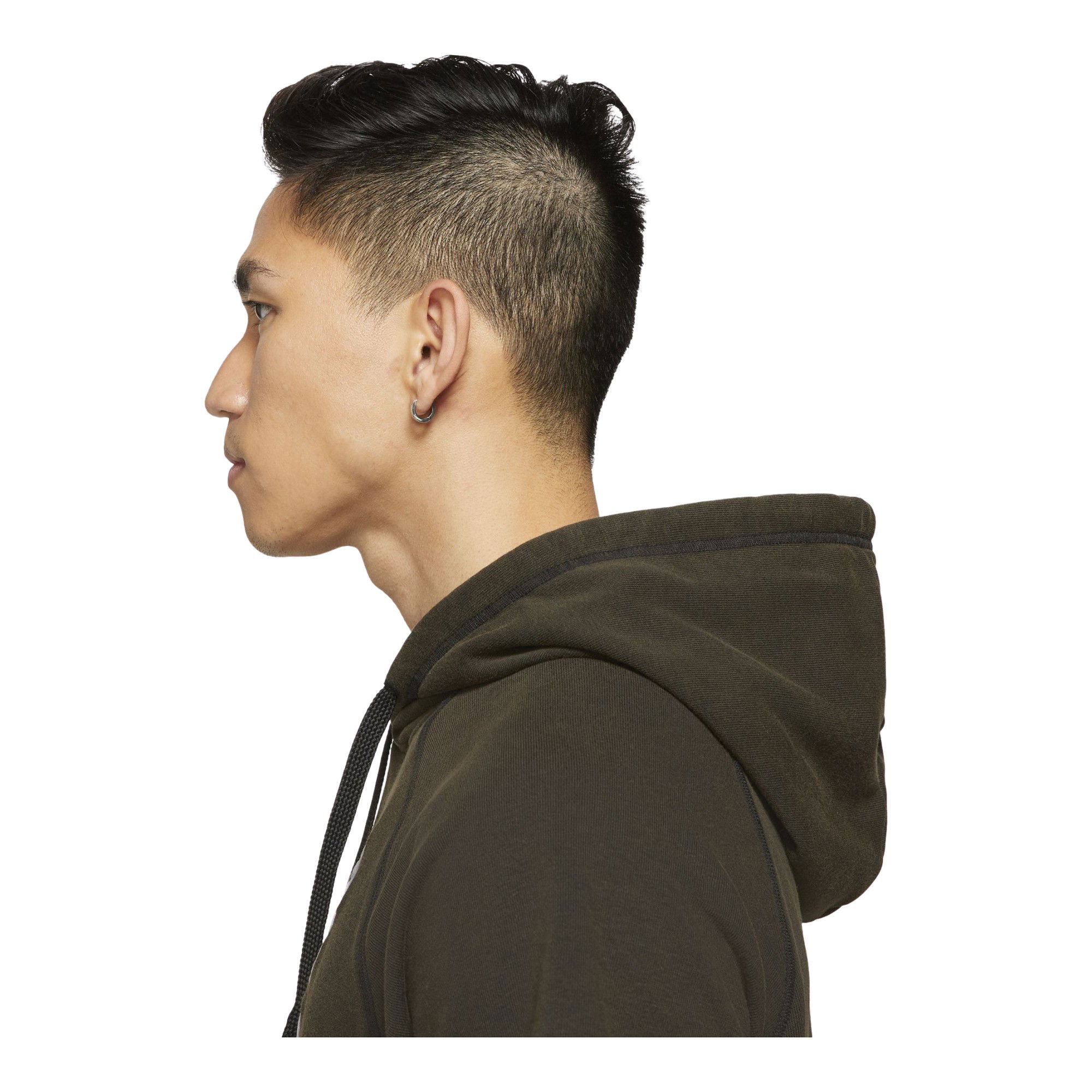 Nike Jordan Dri-Fit Zion Cutoff Short-Sleeve Hoodie Erkek Sweatshirt