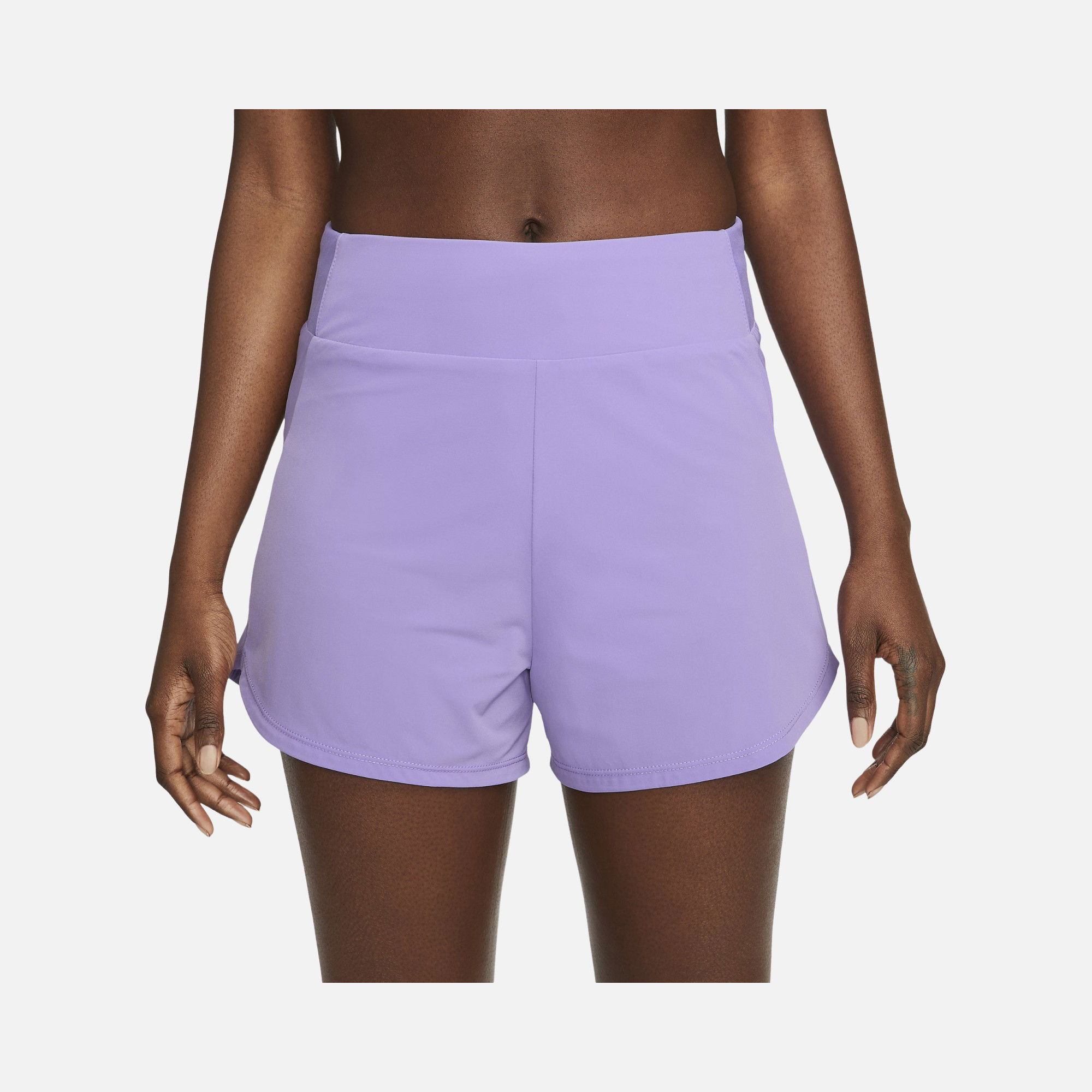 Nike Dri-Fit Fitness High-Waisted 3" Brief-Lined Training Kadın Şort