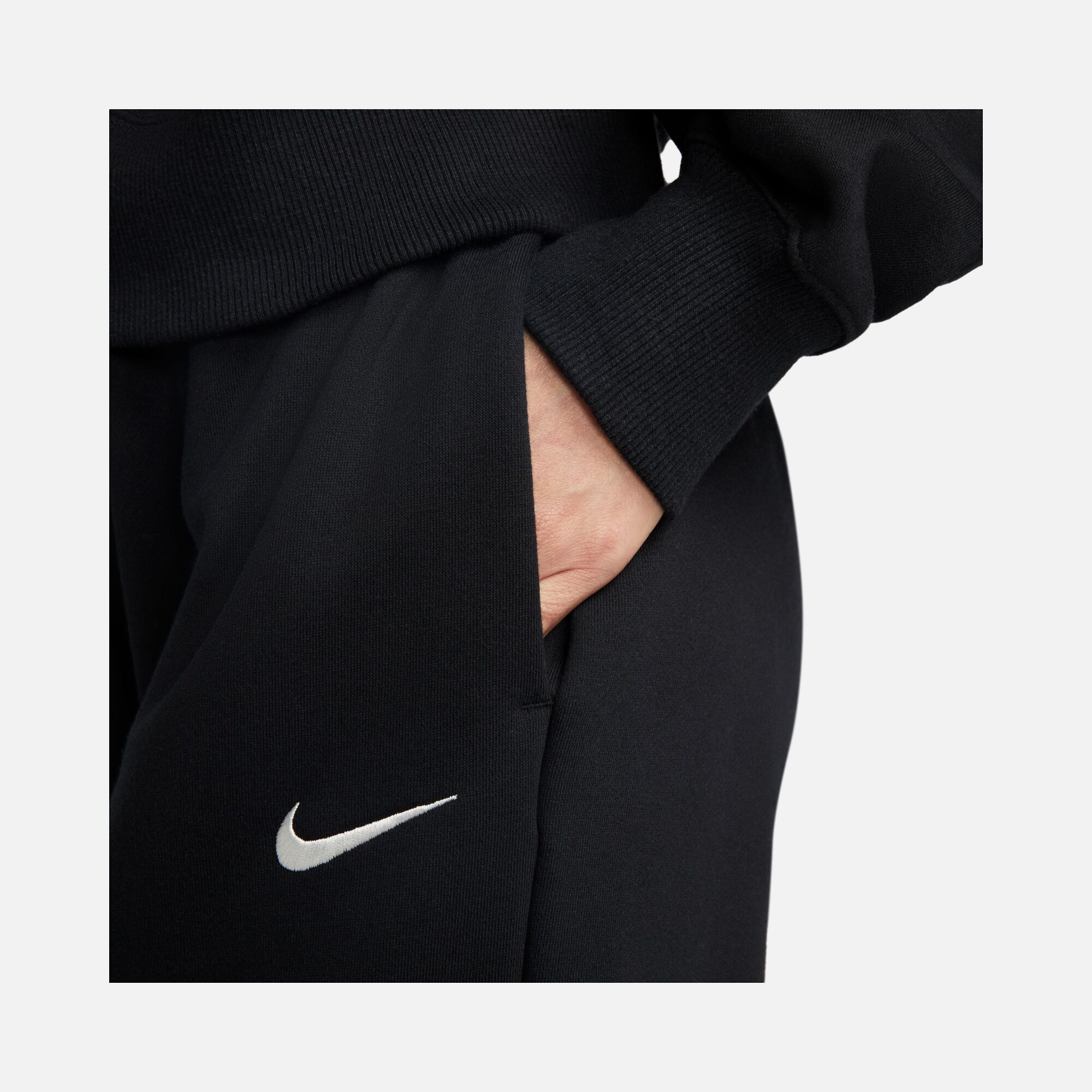 Nike Sportswear Phoenix Fleece Oversized Crop 1/2-Zip Kadın Sweatshirt