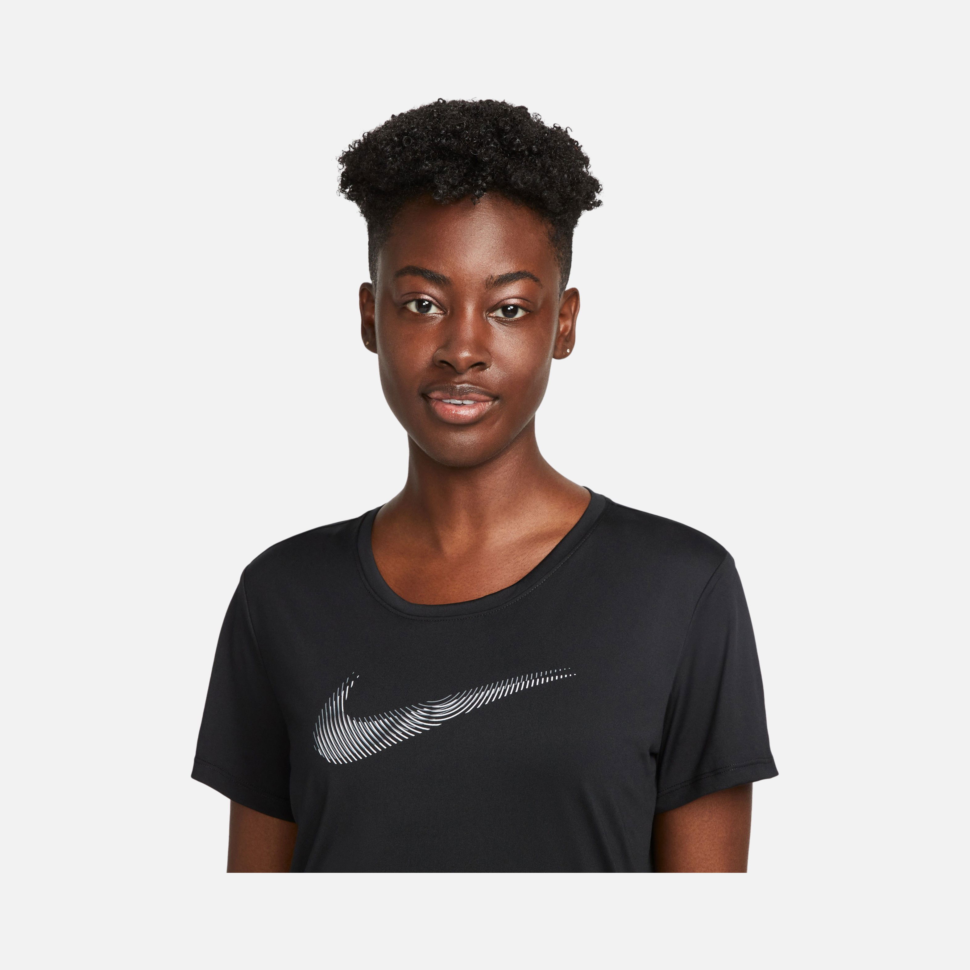 Nike Dri-Fit Swoosh Running FA23 Short-Sleeve Kadın Tişört