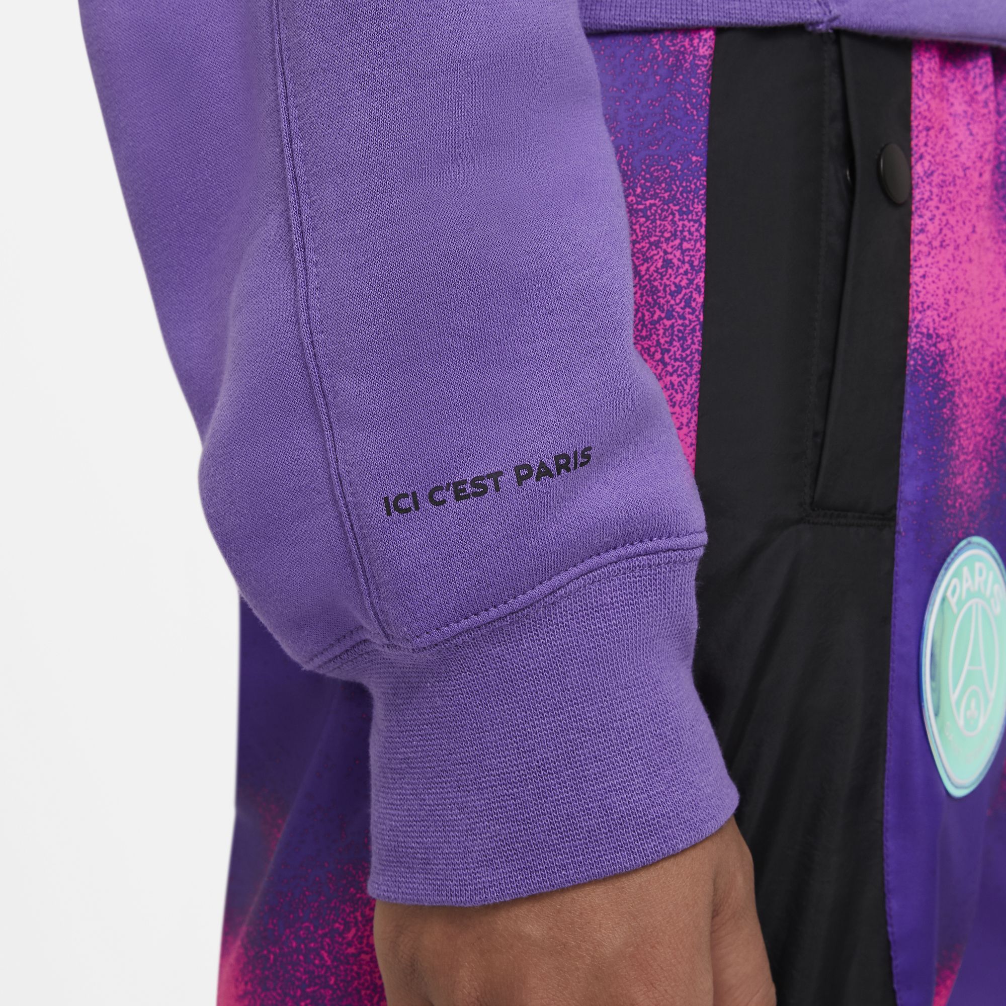 Nike Jordan Paris Saint-Germain Pullover Fleece Hoodie Core Kadın Sweatshirt