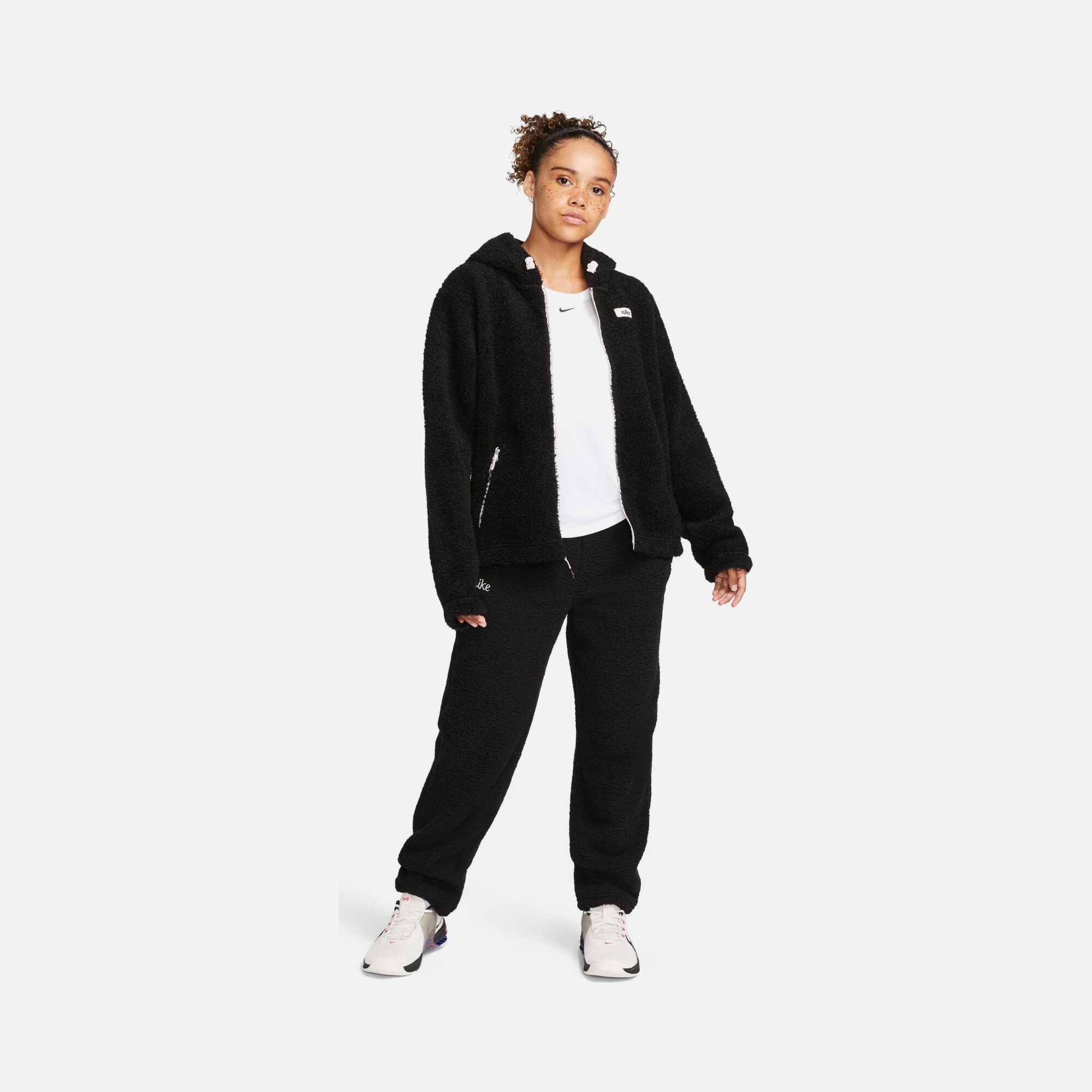 Nike Therma-Fit Cozy Fleece ''Just Do It'' Training Kadın Eşofman Altı