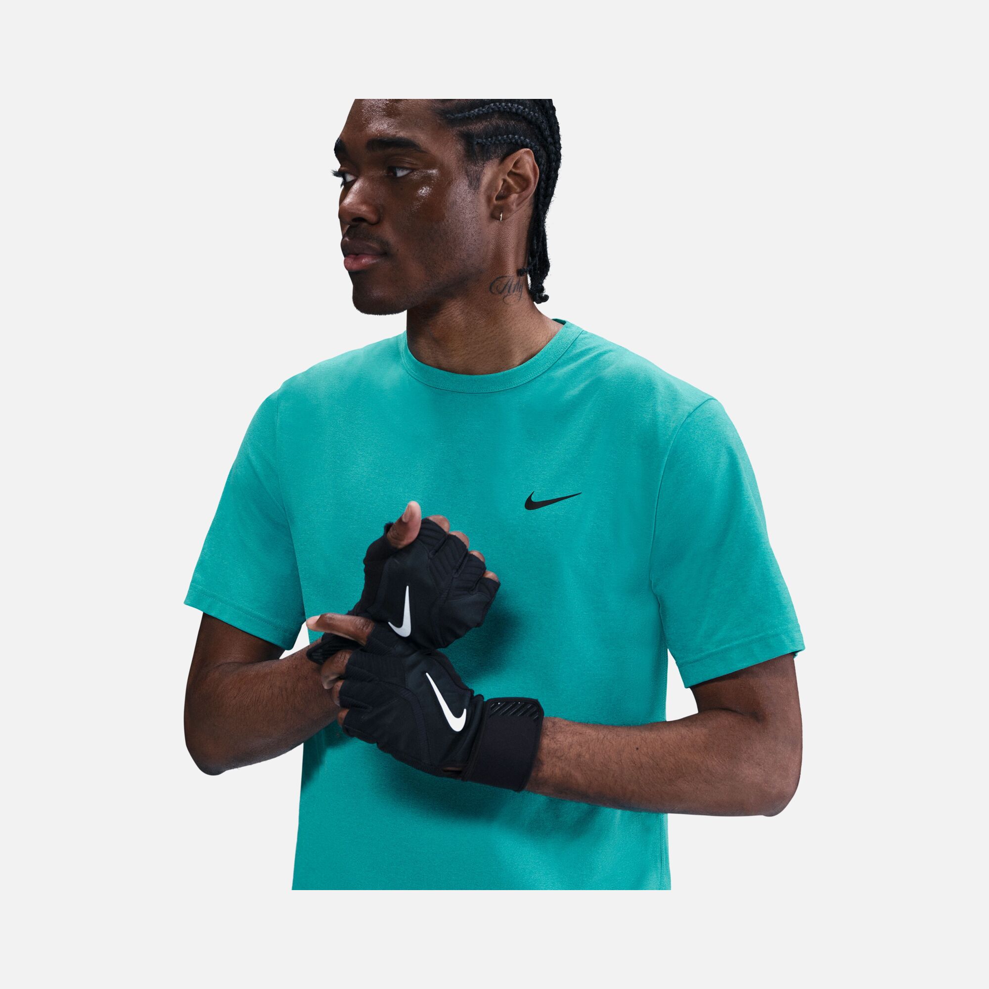 Nike Dri-Fit UV Hyverse Versatile Fitness Training Short-Sleeve Erkek Tişört