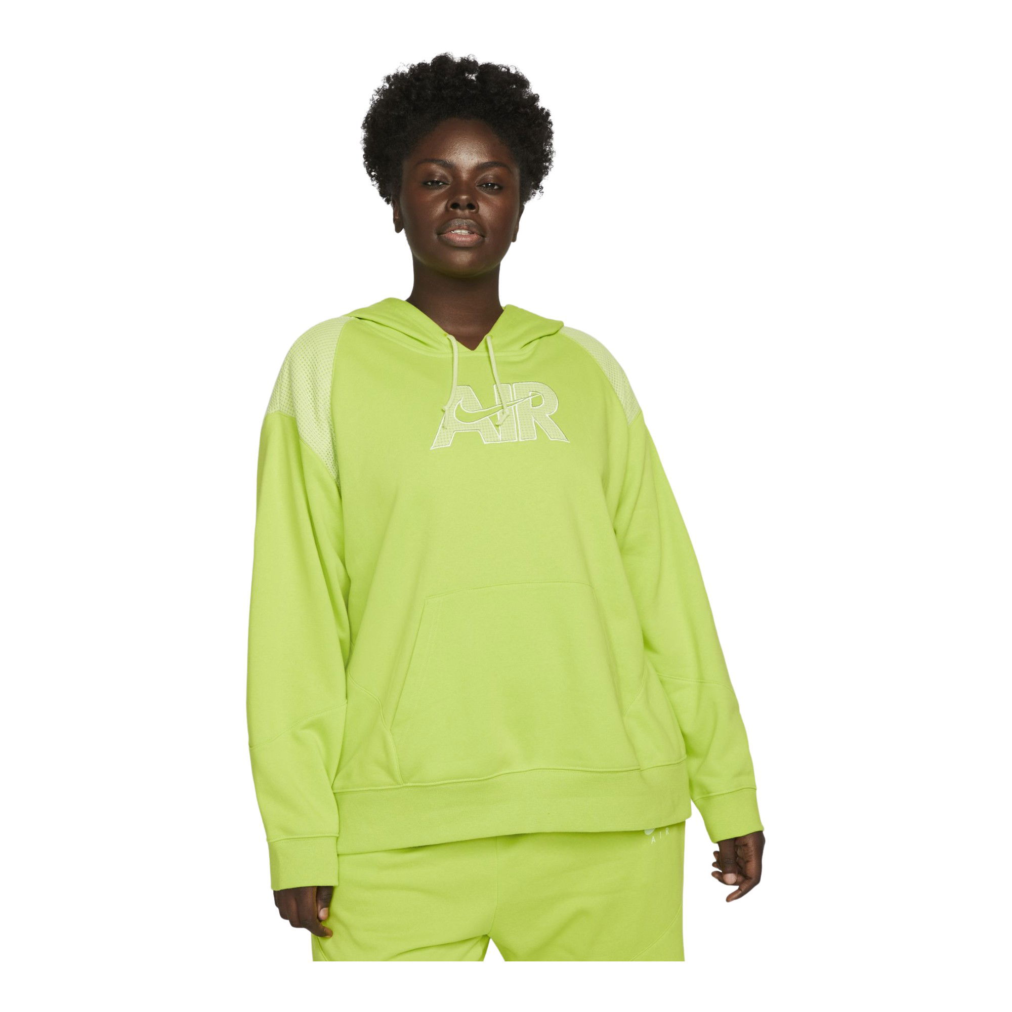 Nike Sportswear Air Fleece Hoodie (Plus-Size) Kadın Sweatshirt