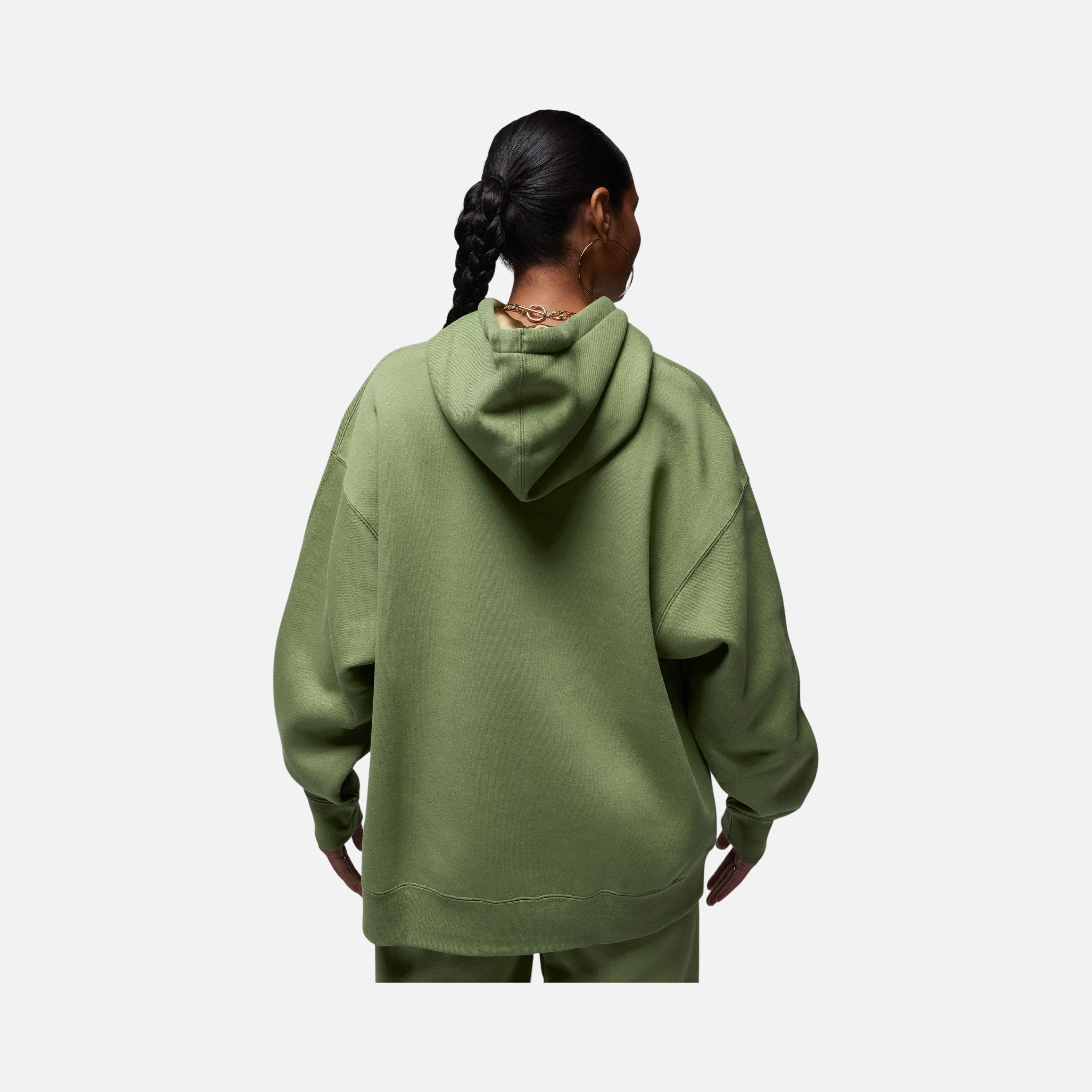 Nike Jordan Flight Fleece Oversized Pullover Hoodie Kadın Sweatshirt