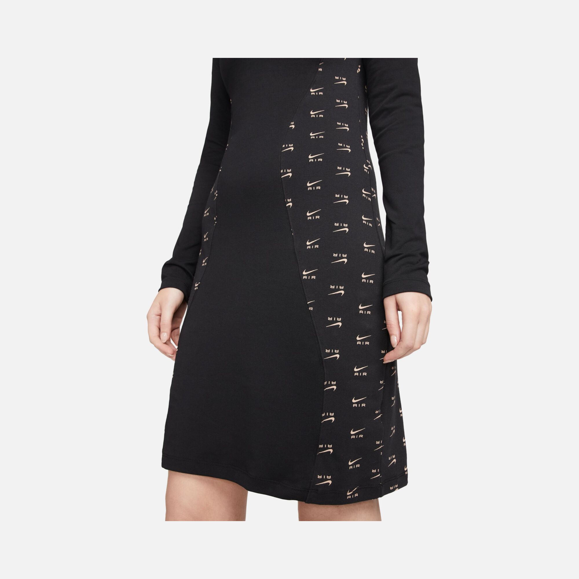 Nike Sportswear Air Printed Long-Sleeve Kadın Elbise