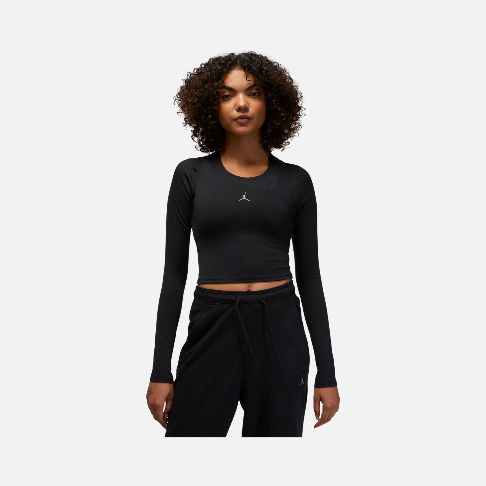 Nike Jordan Sport 2-In-1 Long-Sleeve Kadın Tişört