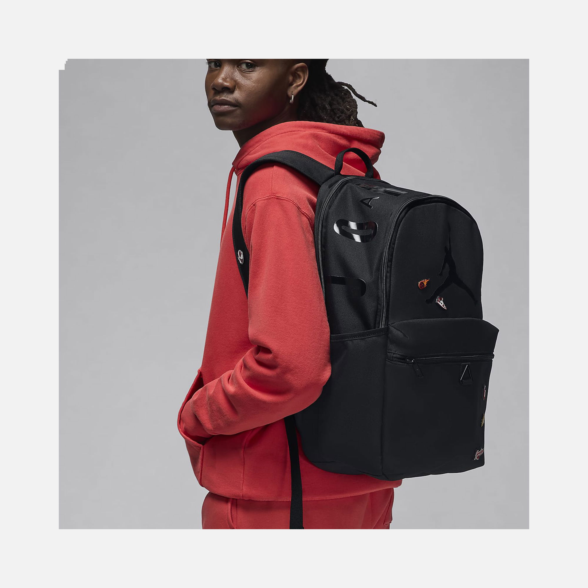 Nike Jordan Jampman Rubber Pin Daypack (23 L) Çocuk Sırt Çantası