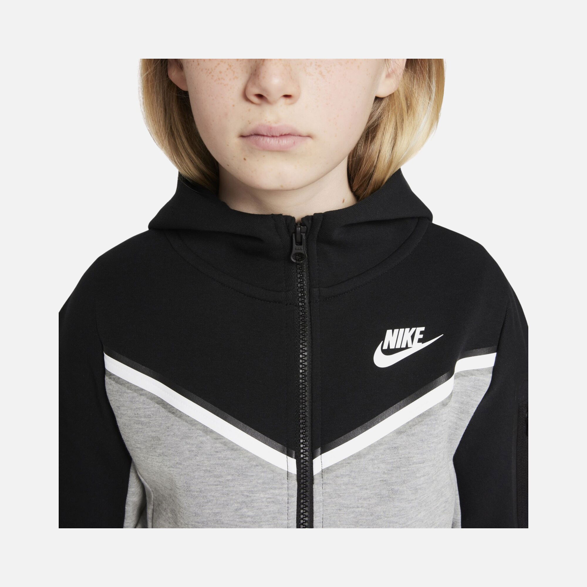 Nike Sportswear Tech Fleece Full-Zip Hoodie (Boys') Çocuk Sweatshirt
