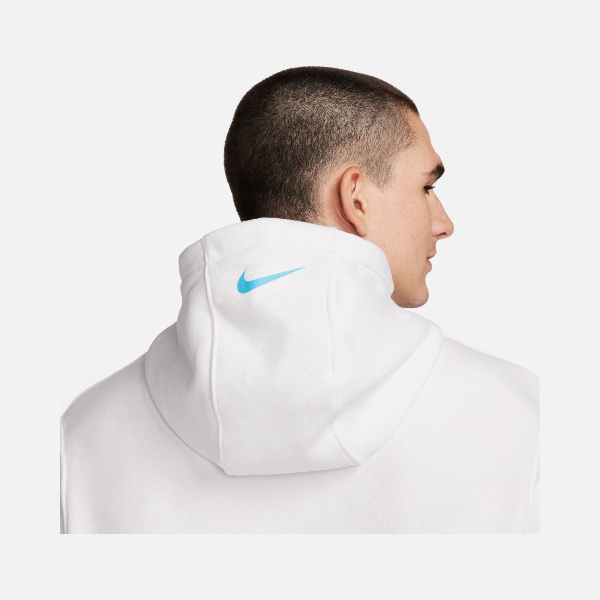 Nike Sportswear Fleece ''Triple Swoosh Graphic'' Pullover Hoodie Erkek Sweatshirt