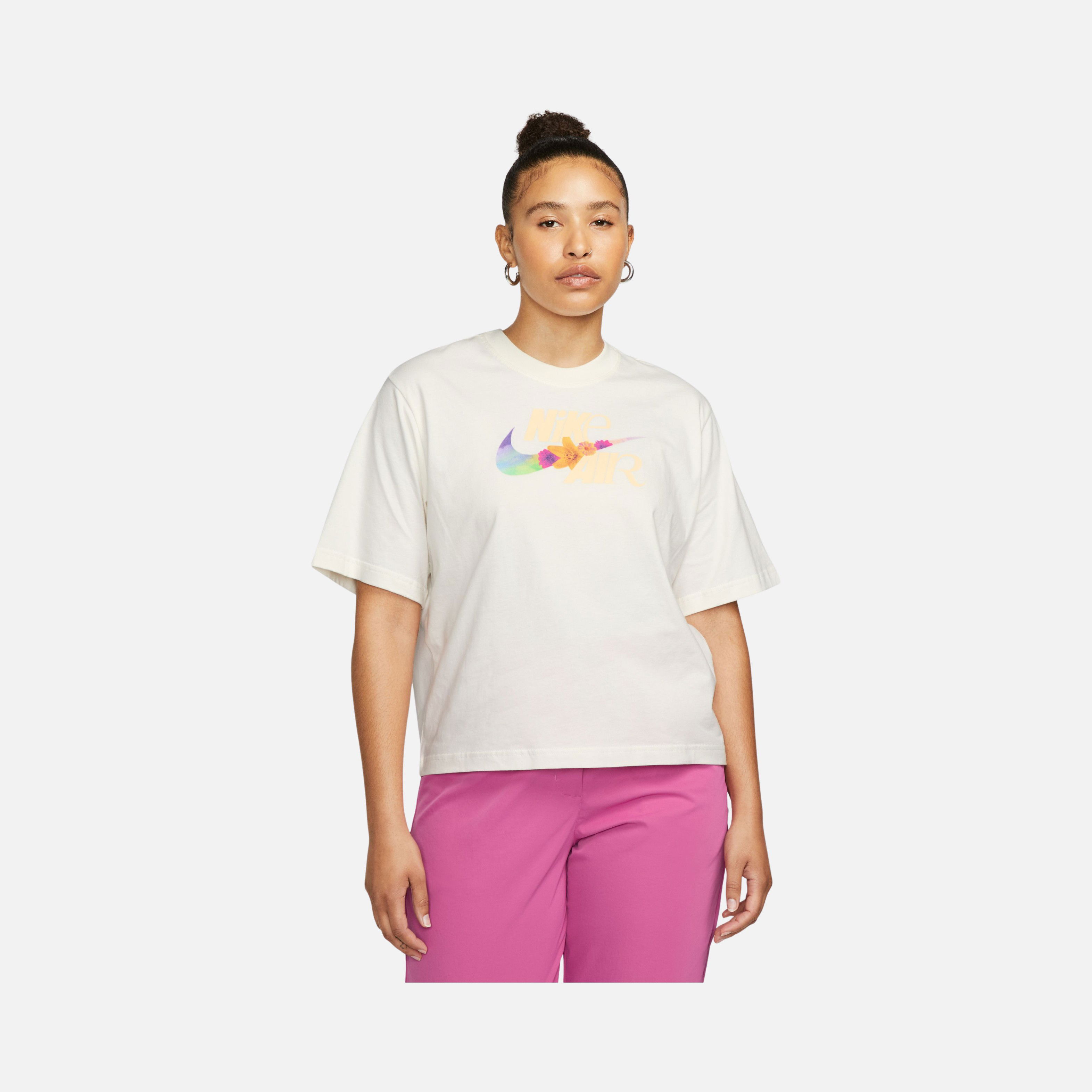 Nike Sportswear OC 3 Boxy Short-Sleeve Kadın Tişört