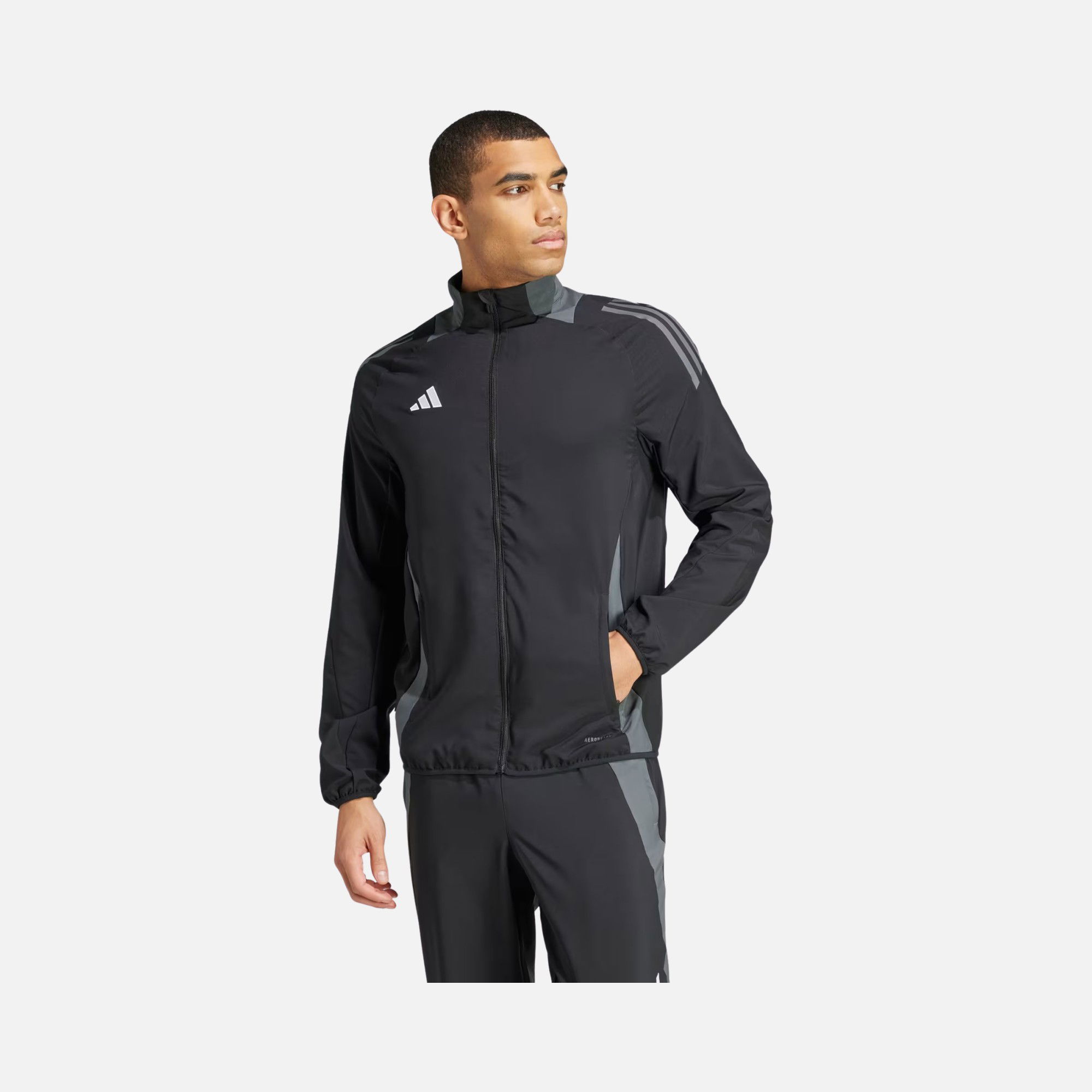 adidas AEROREADY Tiro 24 Competition Presentation Full-Zip Erkek Sweatshirt