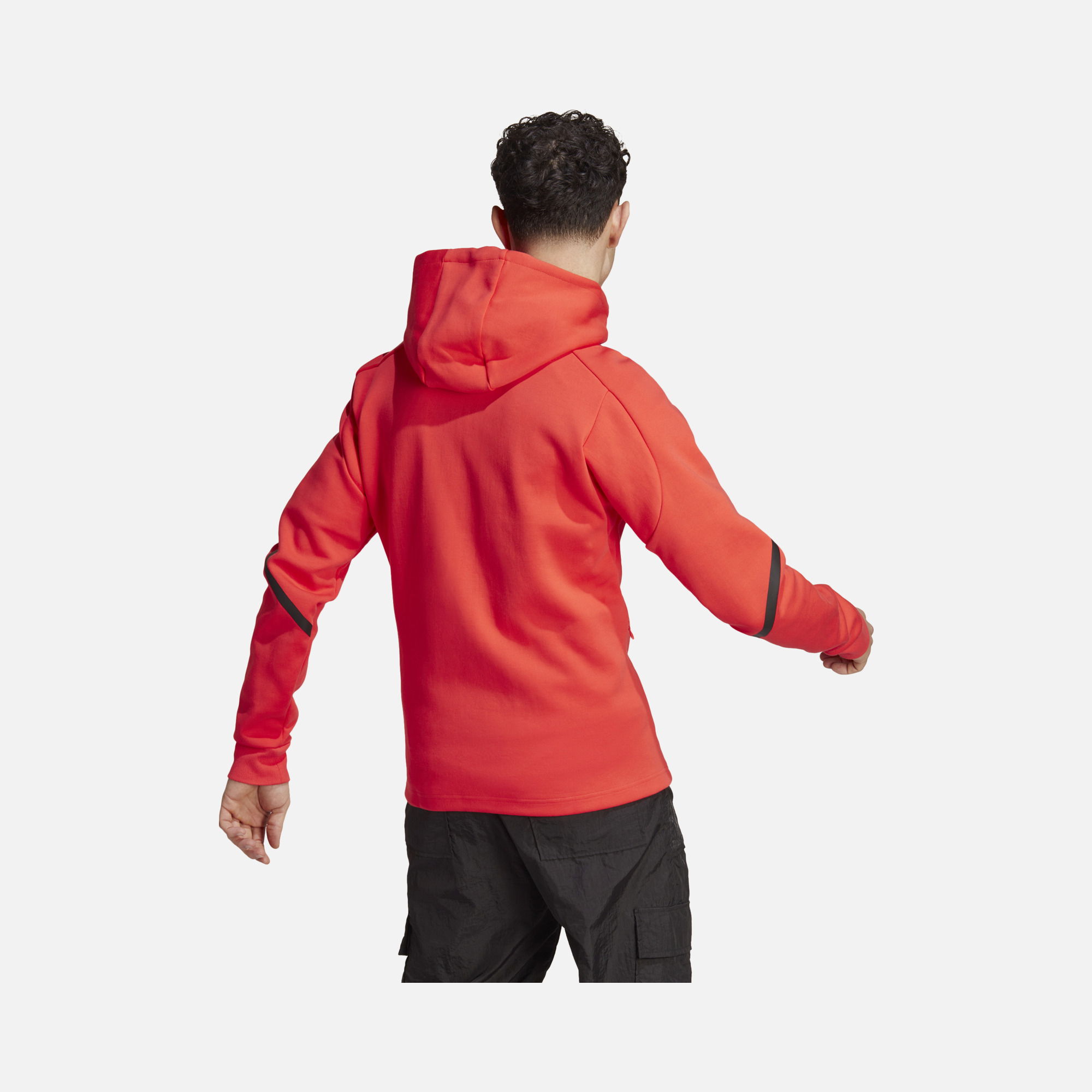 adidas Designed for Gameday Full-Zip Hoodie Training Erkek Sweatshirt