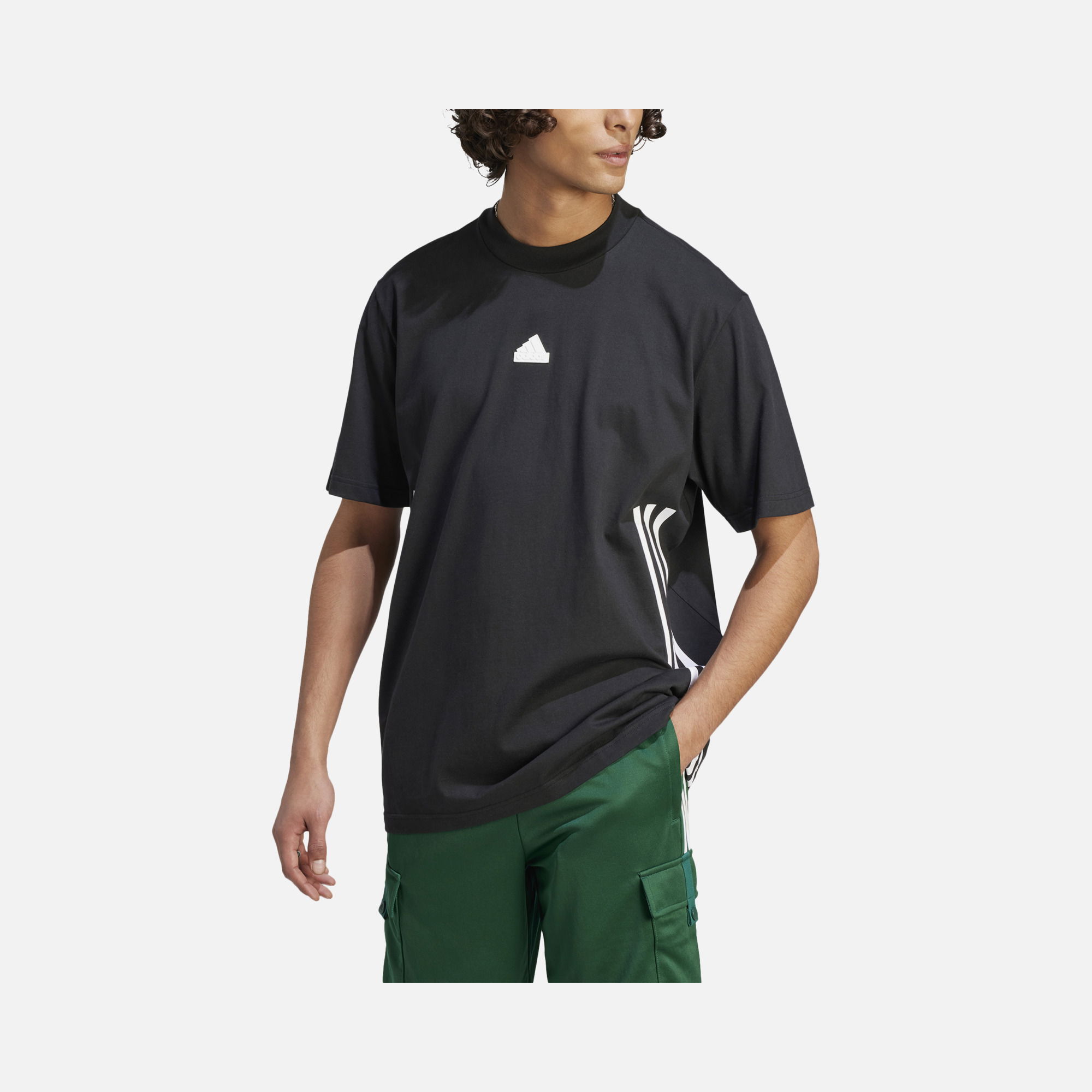 adidas Sportswear Future Icons 3-Stripes Short-Sleeve Erkek Tişört