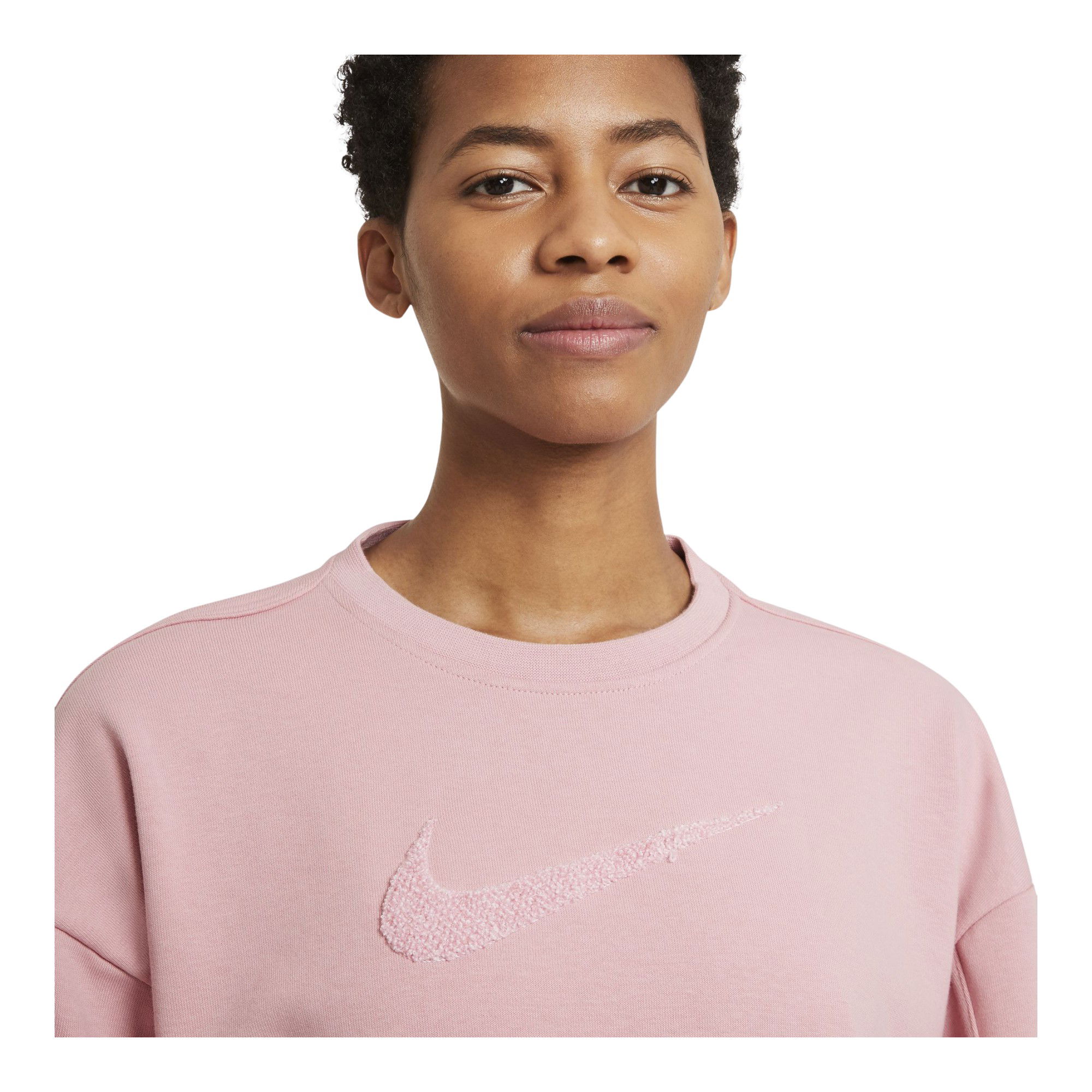 Nike Dri-Fit Get Fit Swoosh Training Kadın Sweatshirt