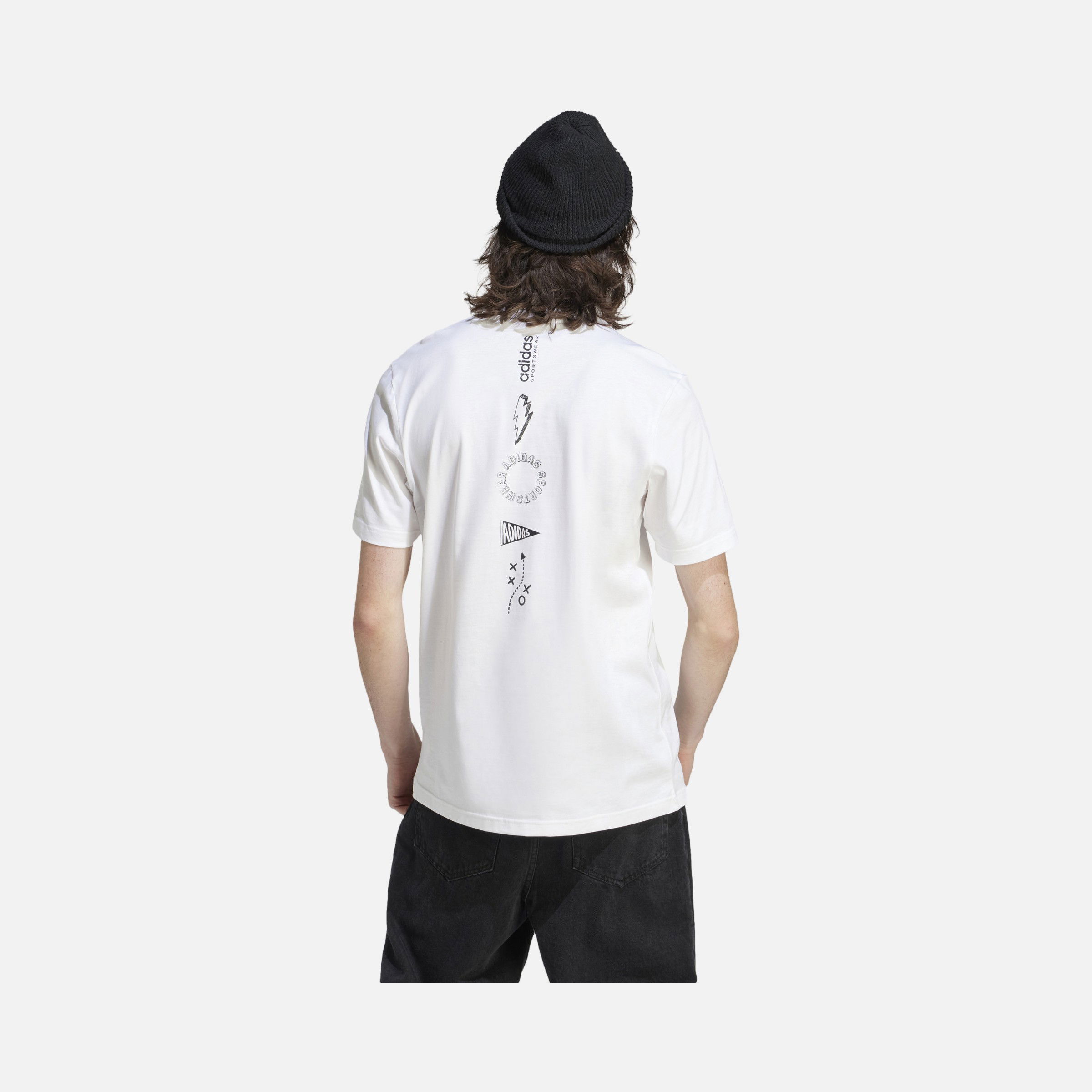 adidas Sportswear Brand Love Graphic Short-Sleeve Erkek Tişört
