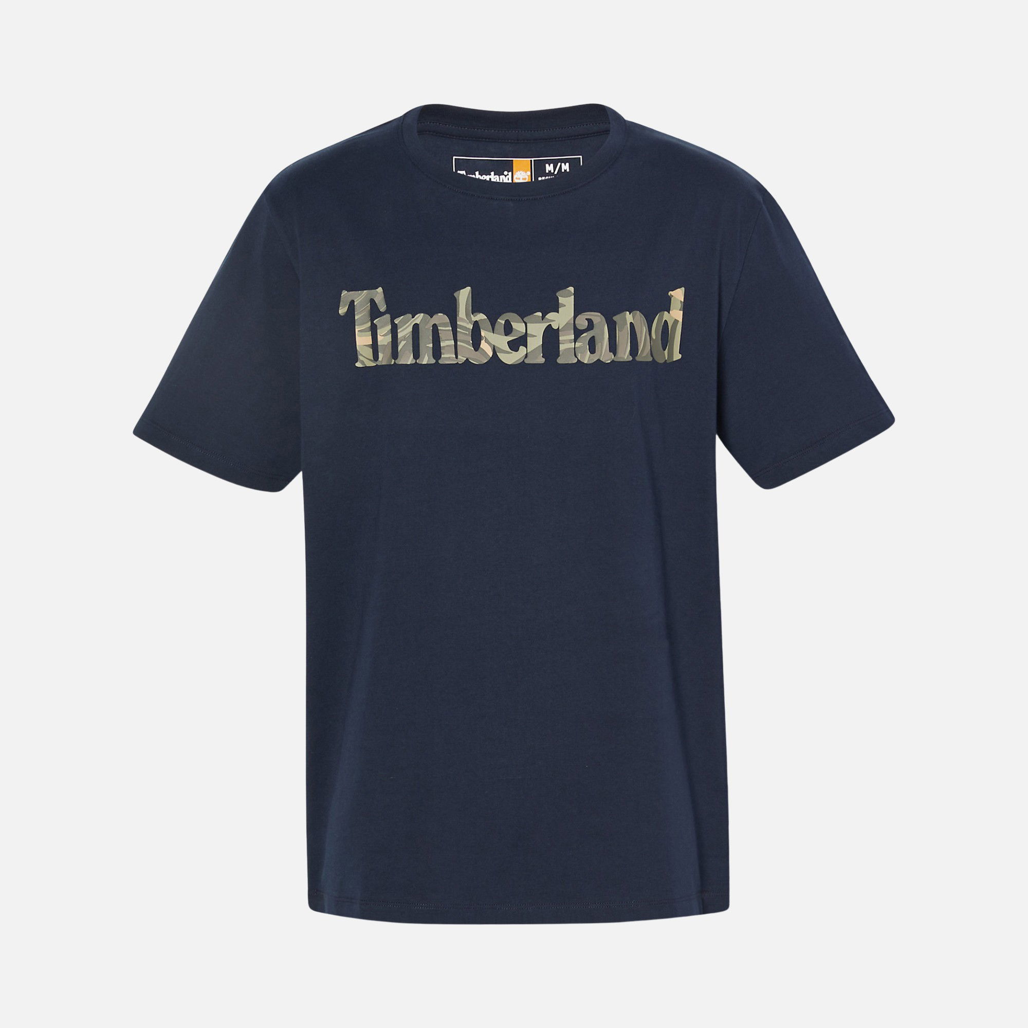 Timberland Sportswear Linear Camouflage Logo Graphic Short-Sleeve Erkek Tişört