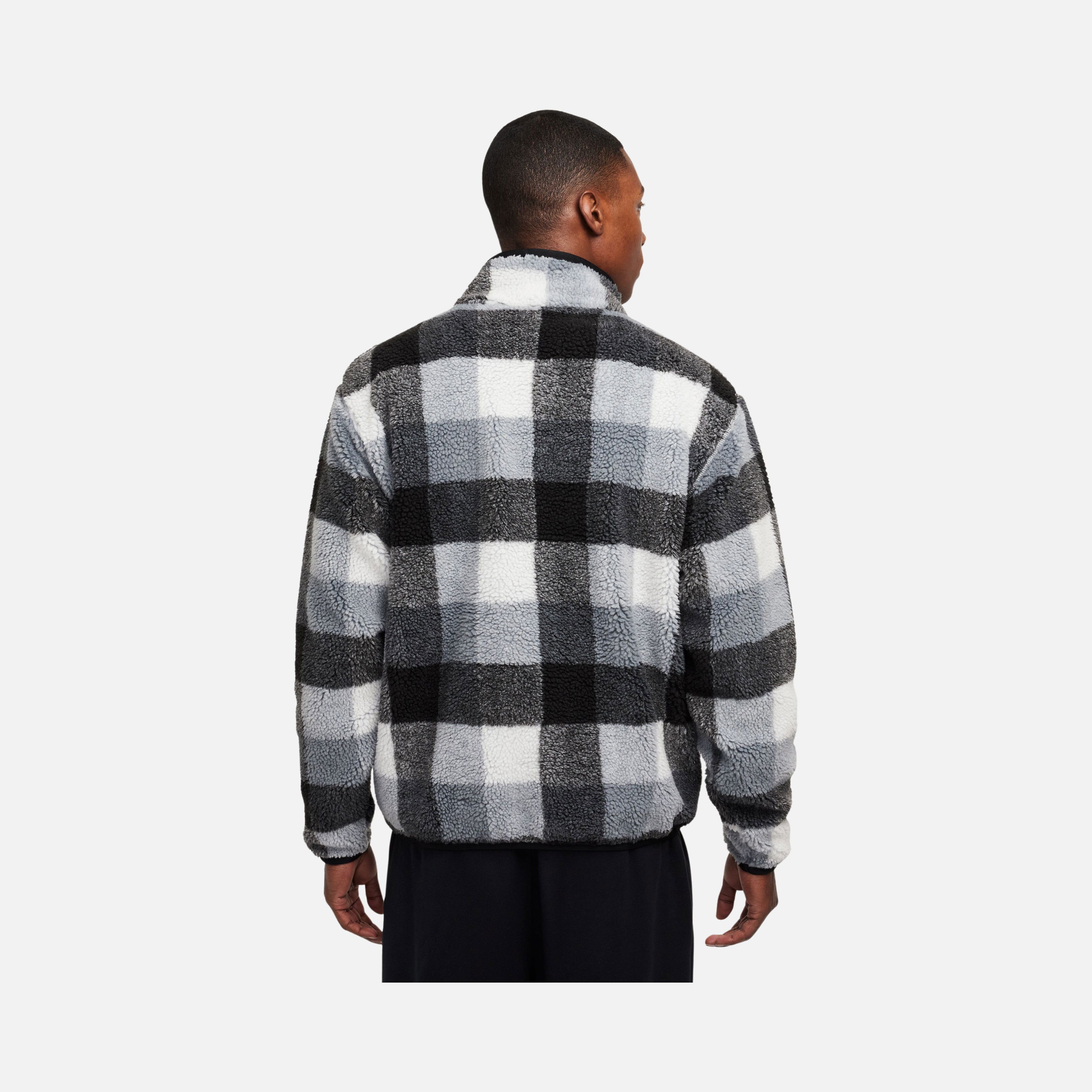 Nike Sportswear Club+ Sesonal Winterized Fleece All Over Printed Half-Zip Erkek Sweatshirt