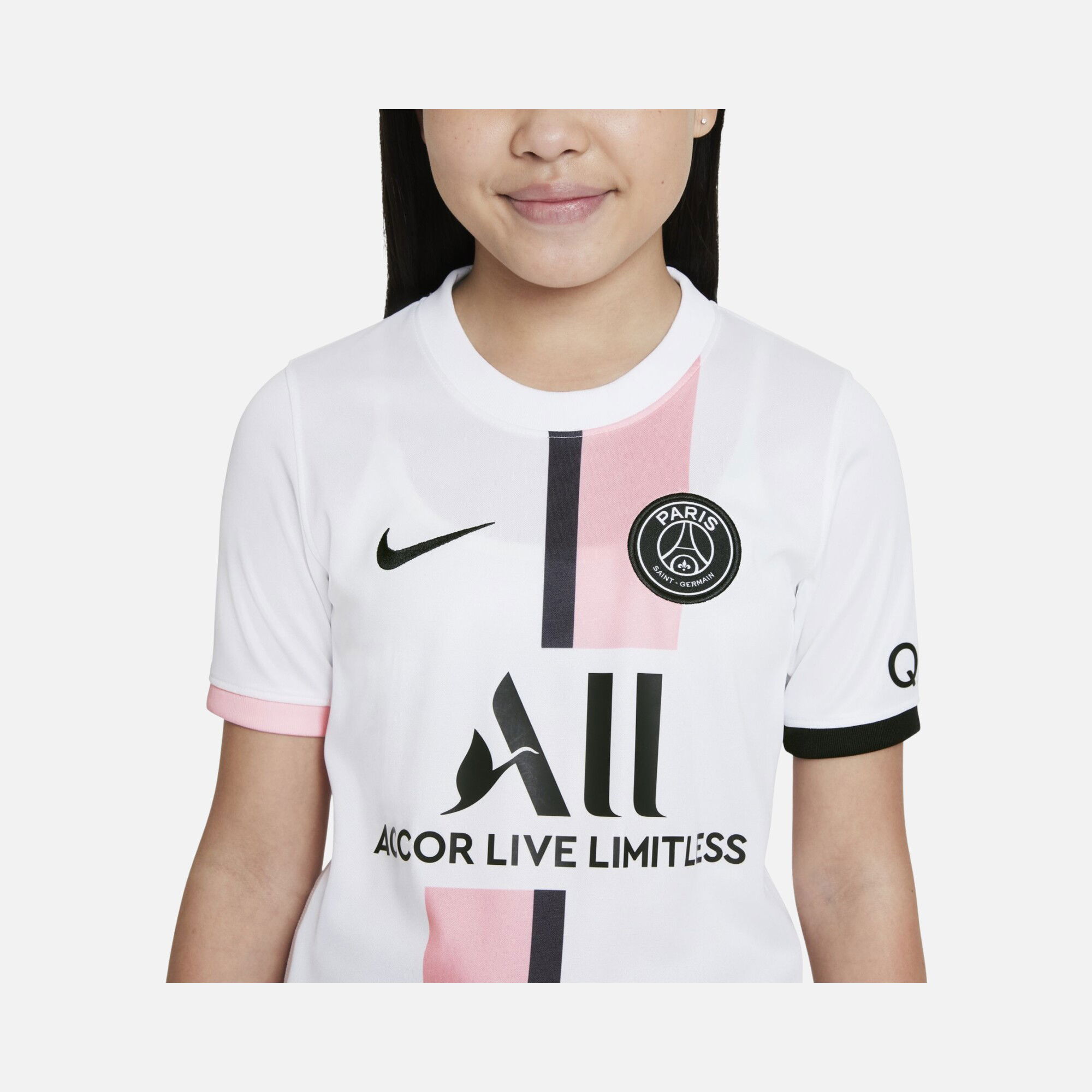 Nike Paris Saint-Germain 2021-2022 Stadyum Deplasman Çocuk Forma