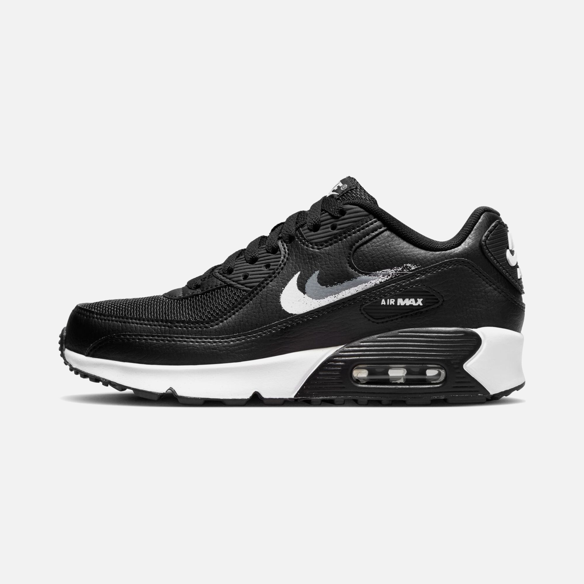 Nike Air Max 90 Next Nature ''Spray Paint Swoosh Logo'' (GS) Spor Ayakkabı