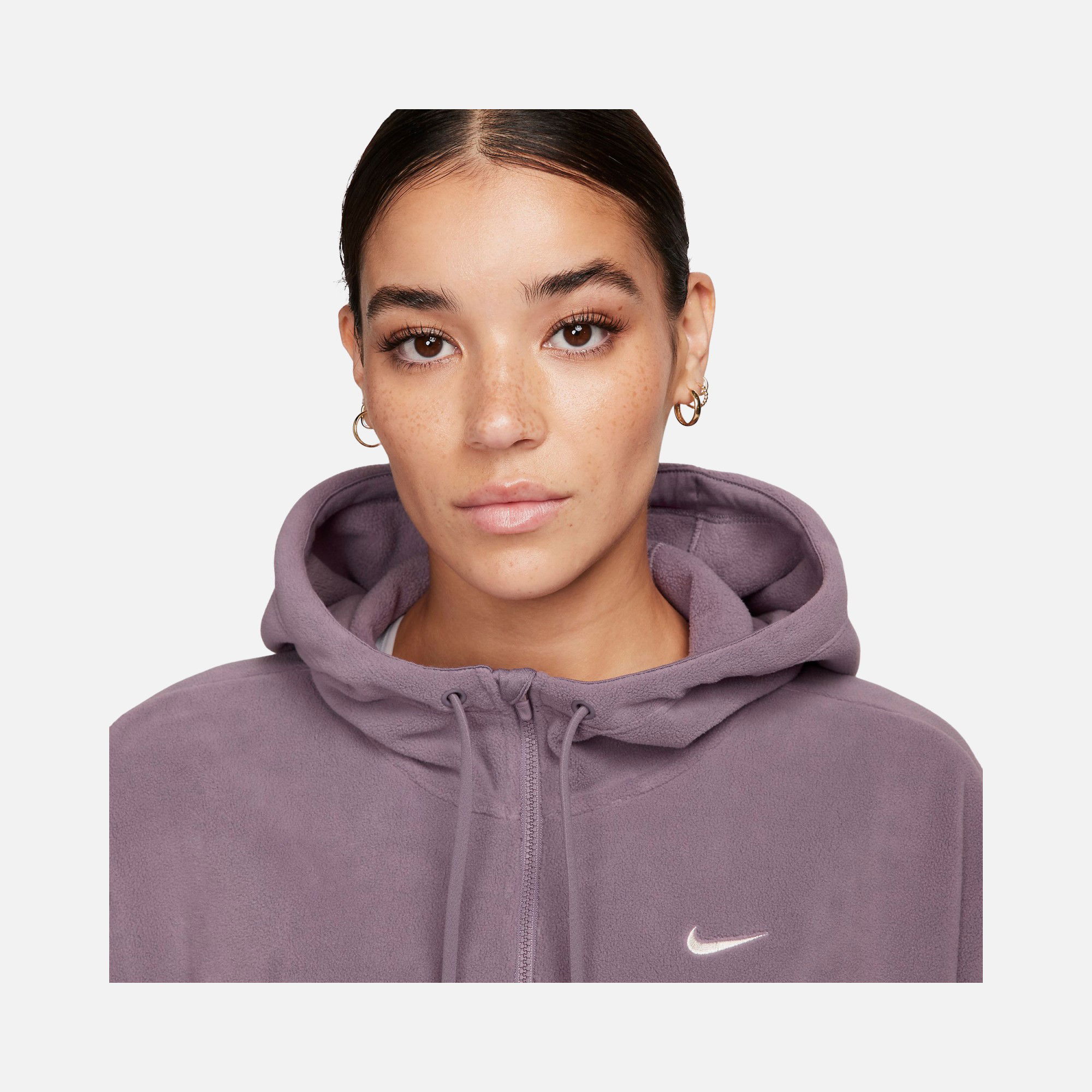 Nike Therma-Fit One Oversized Fleece Full-Zip Hoodie Kadın Sweatshirt