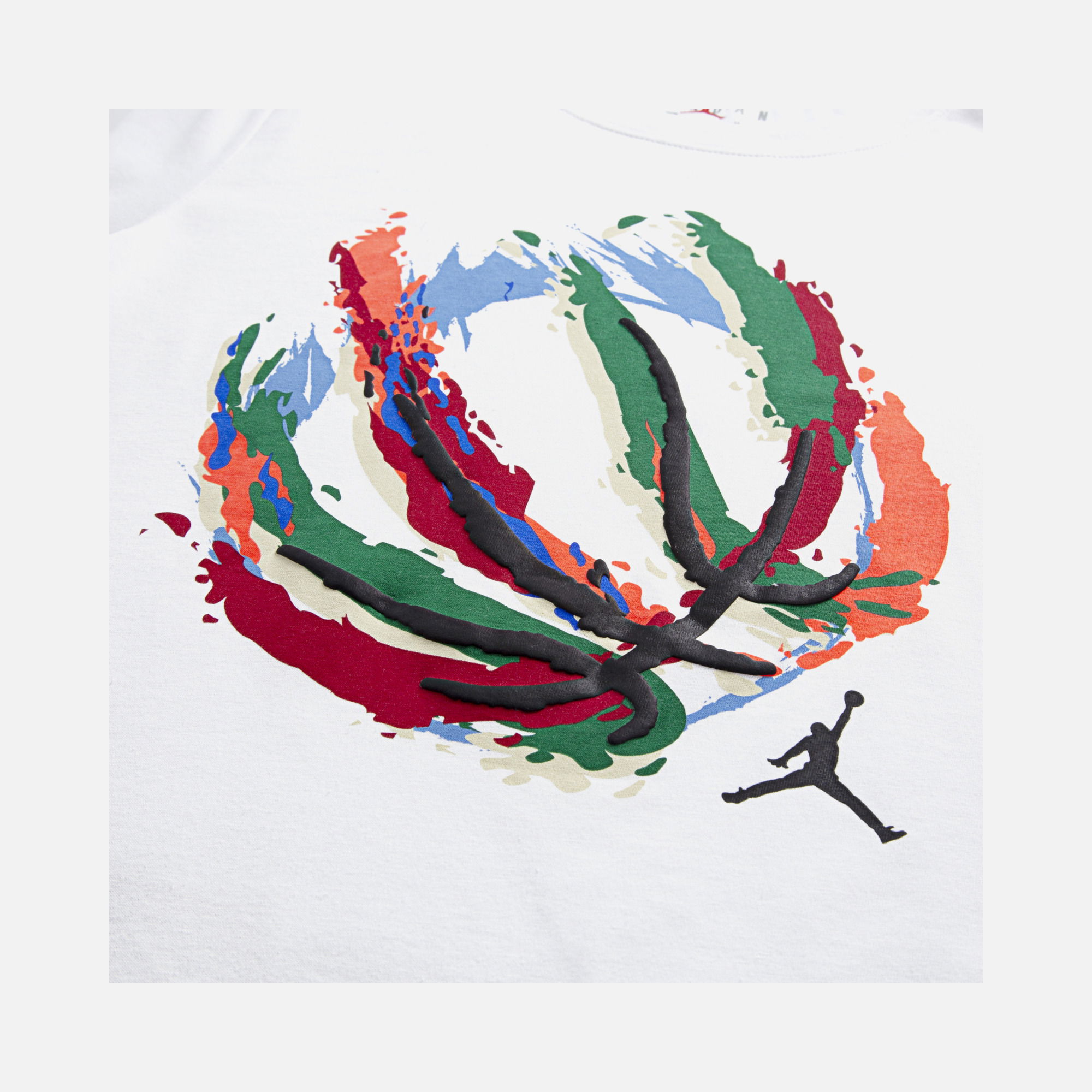 Nike Jordan Basketball Fire ''A Pictorial Chart'' Short-Sleeve Çocuk Tişört