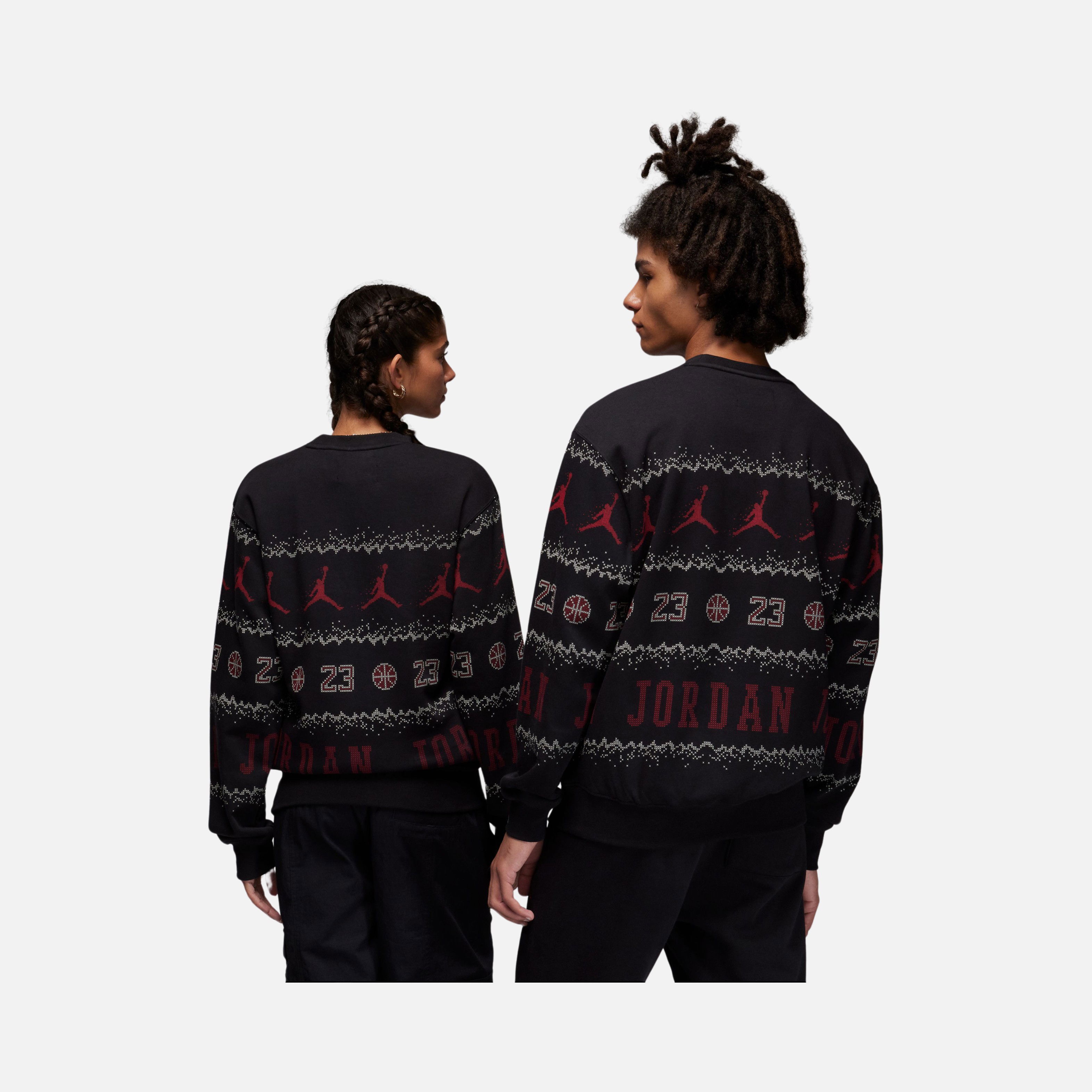 Nike Jordan Essentials MMBR Holiday Fleece Crew Erkek Sweatshirt