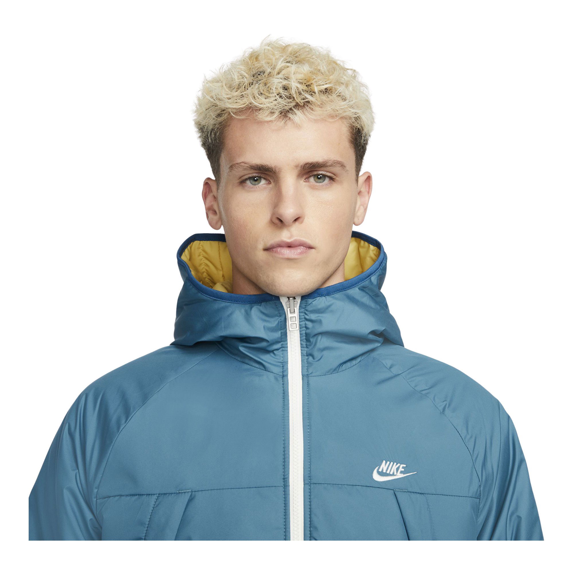 Nike Sportswear Therma-Fit Legacy Reversible Full-Zip Hoodie Erkek Mont