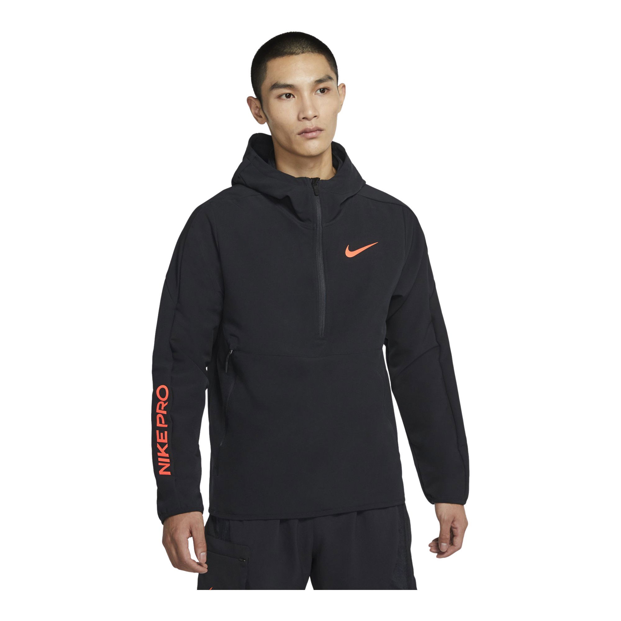 Nike Pro 1/4-Zip Hoodie Erkek Sweatshirt