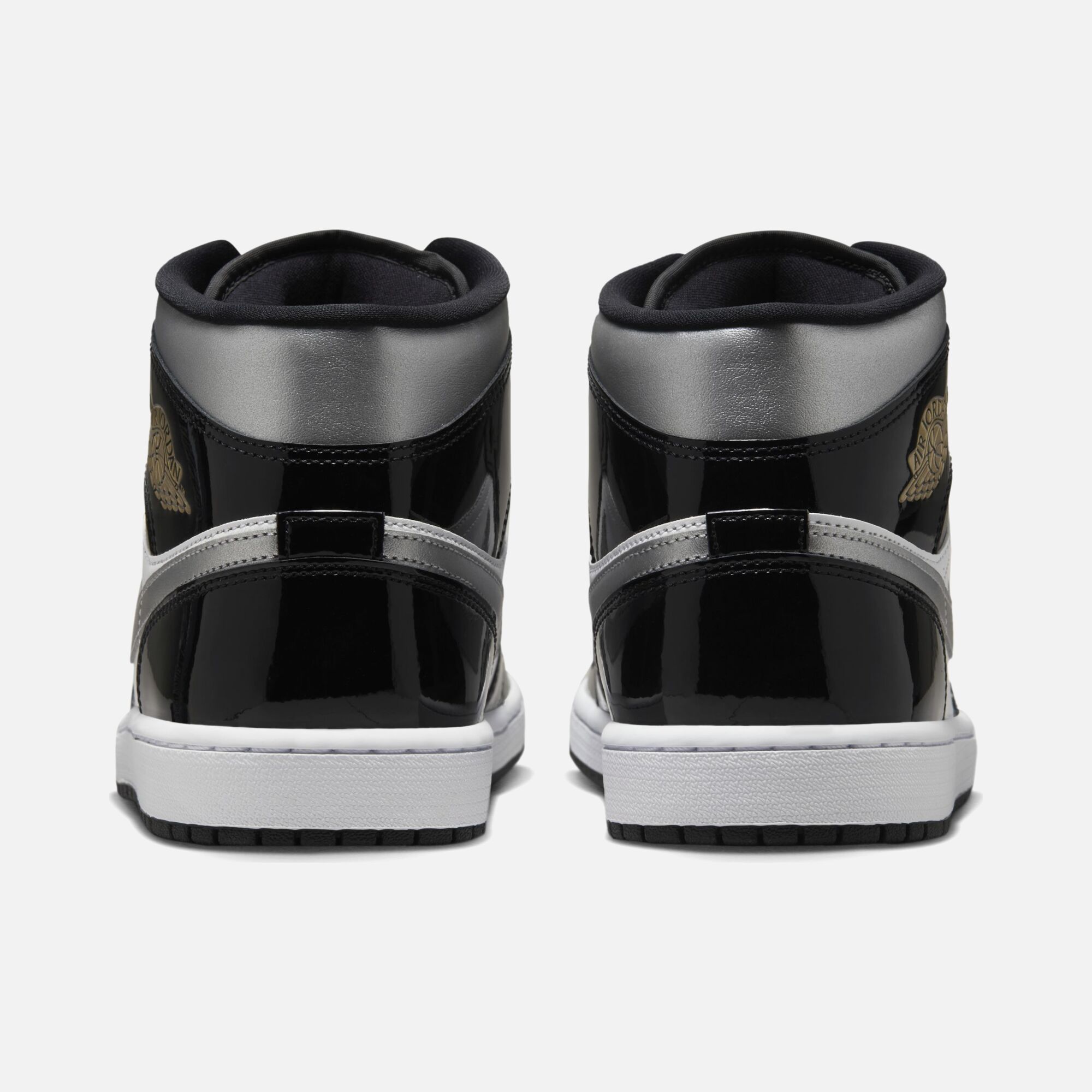 Nike Air Jordan 1 Mid SE ''Patent Leather Upper Details'' Erkek Spor Ayakkabı