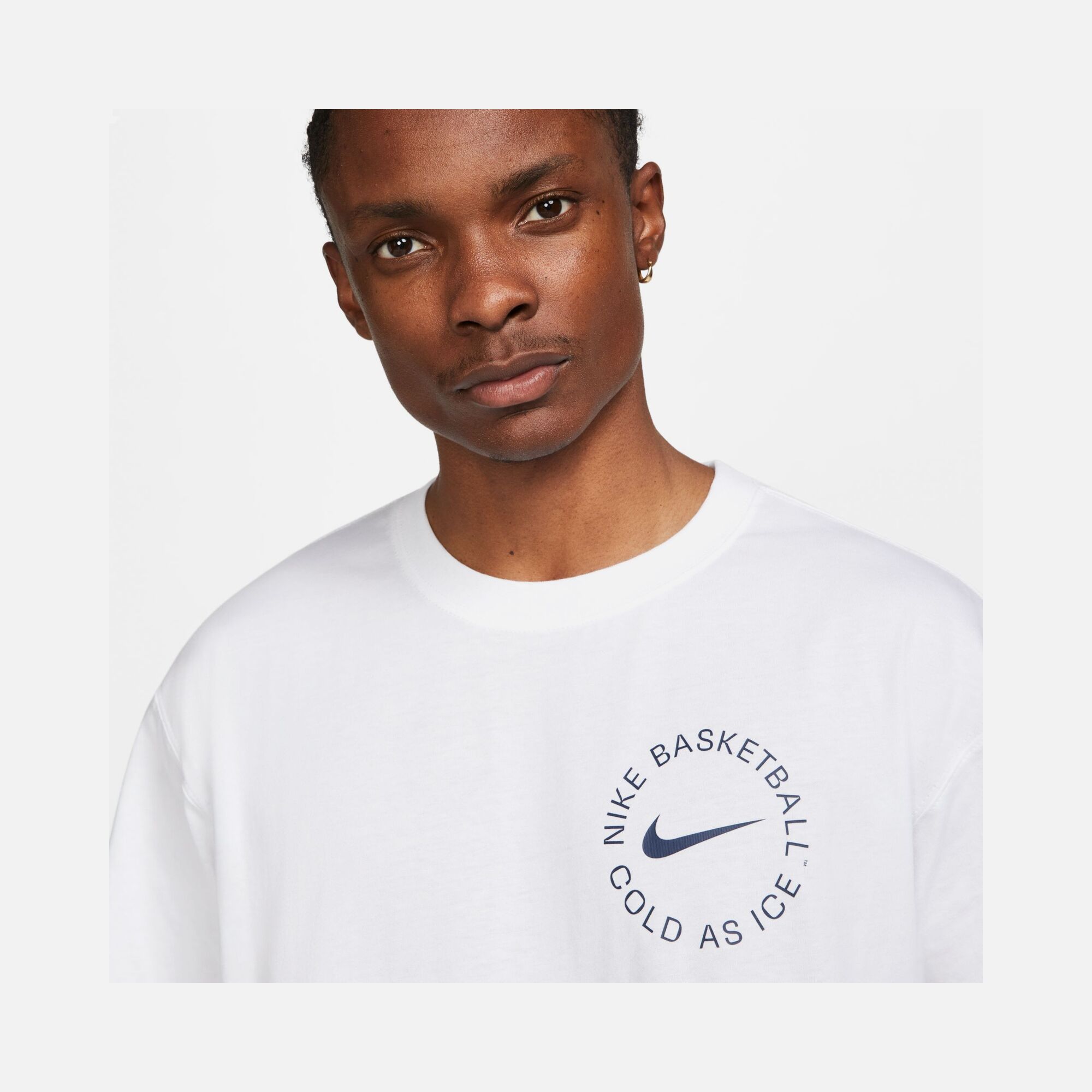 Nike Sportswear Cold As Ice Swoosh Logo Short-Sleeve Erkek Tişört
