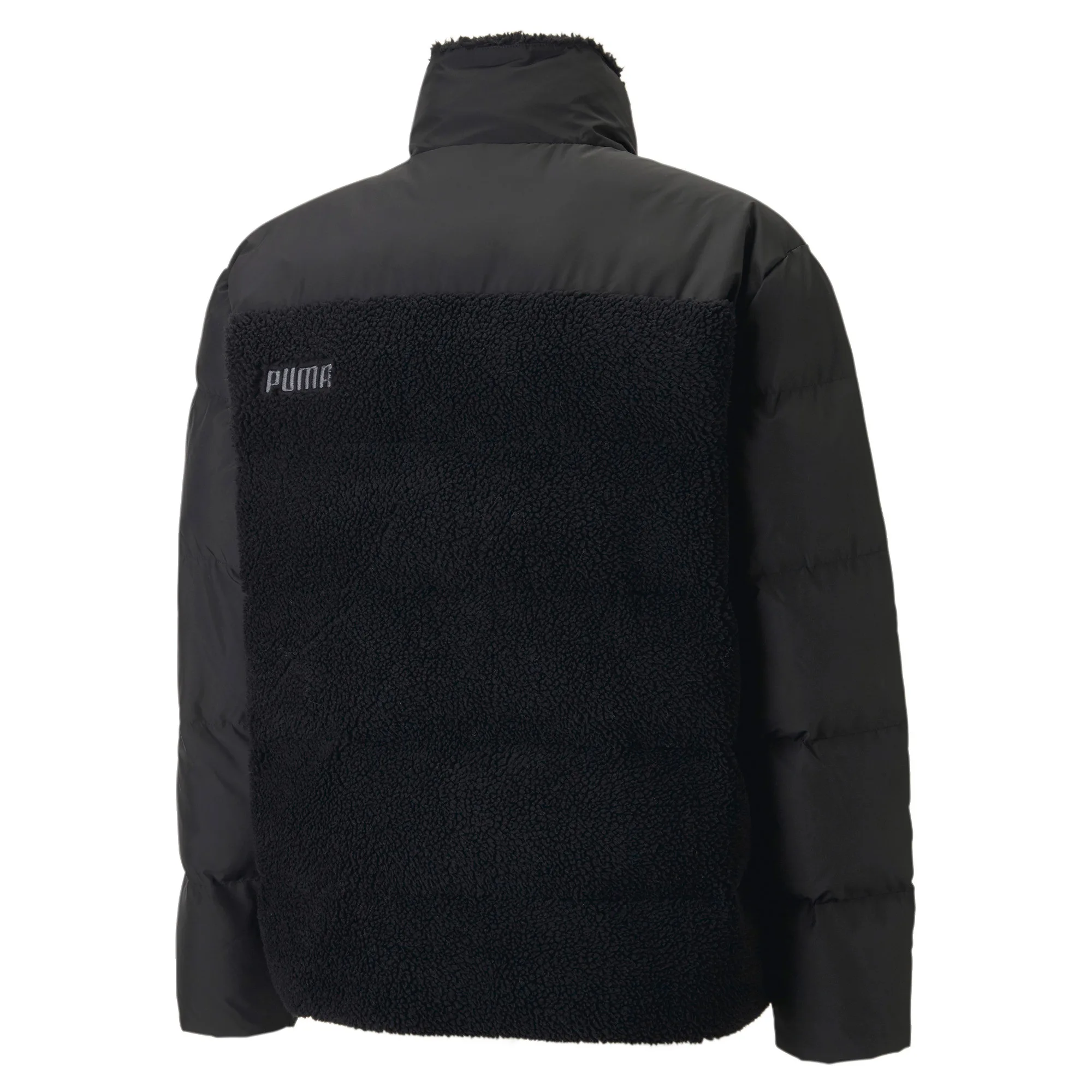 Puma Sportswear Sherpa Puffer Full-Zip Erkek Mont