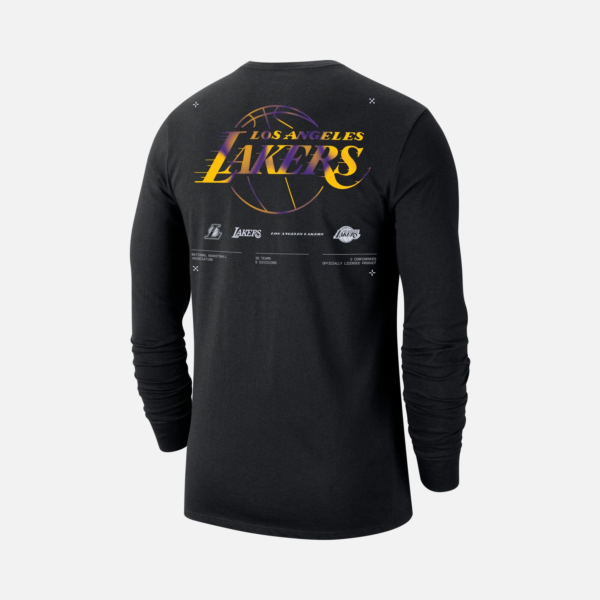 Nike Los Angeles Lakers NBA Long-Sleeve Erkek Tişört