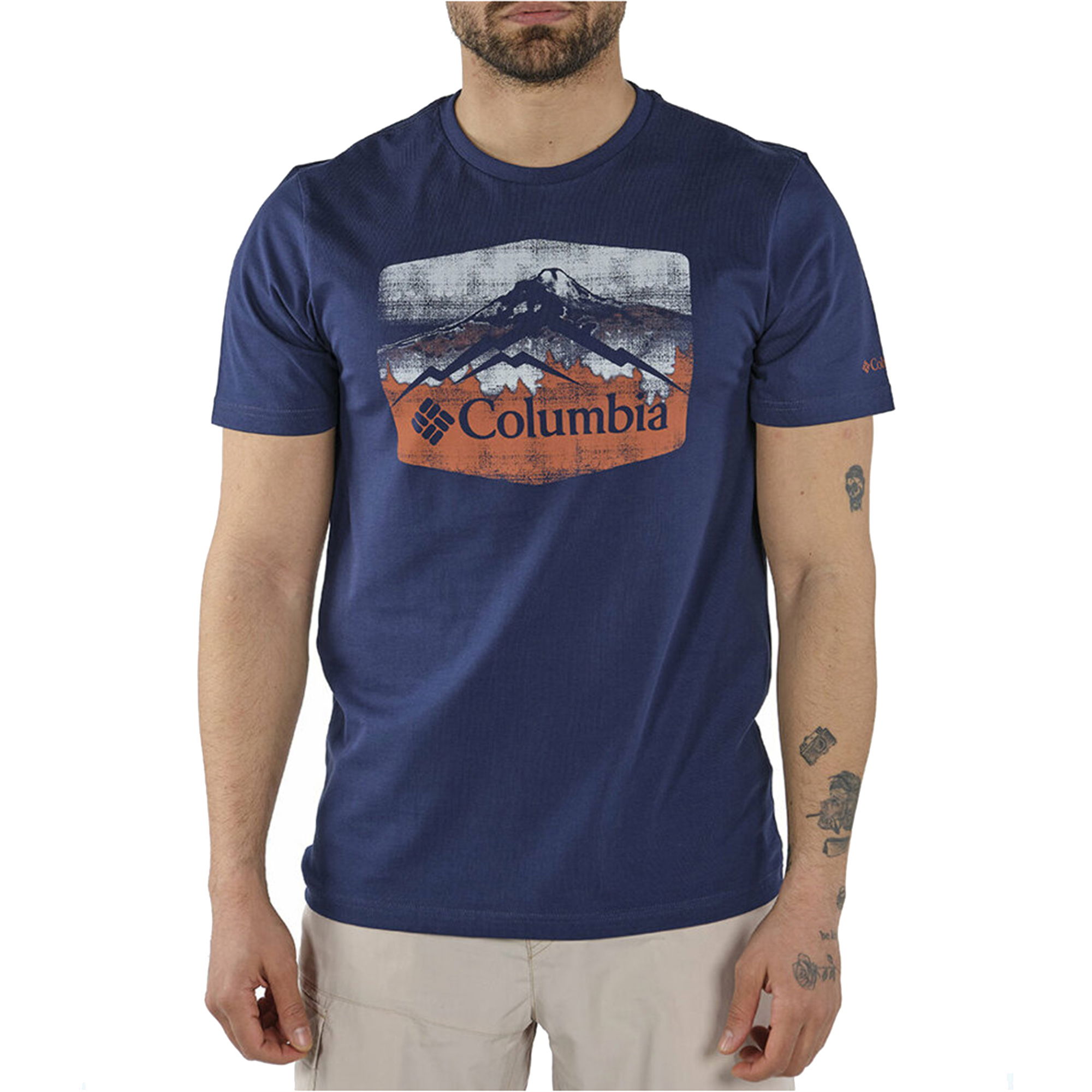 Columbia Hex Landscape Graphic Short-Sleeve Erkek Tişört