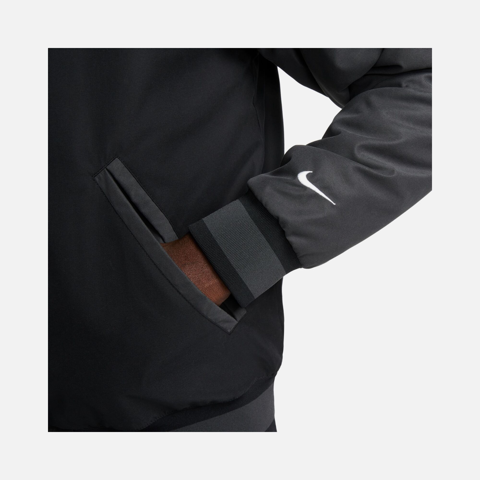 Nike LeBron Protect Basketball Full Length Snap Fastener Erkek Ceket