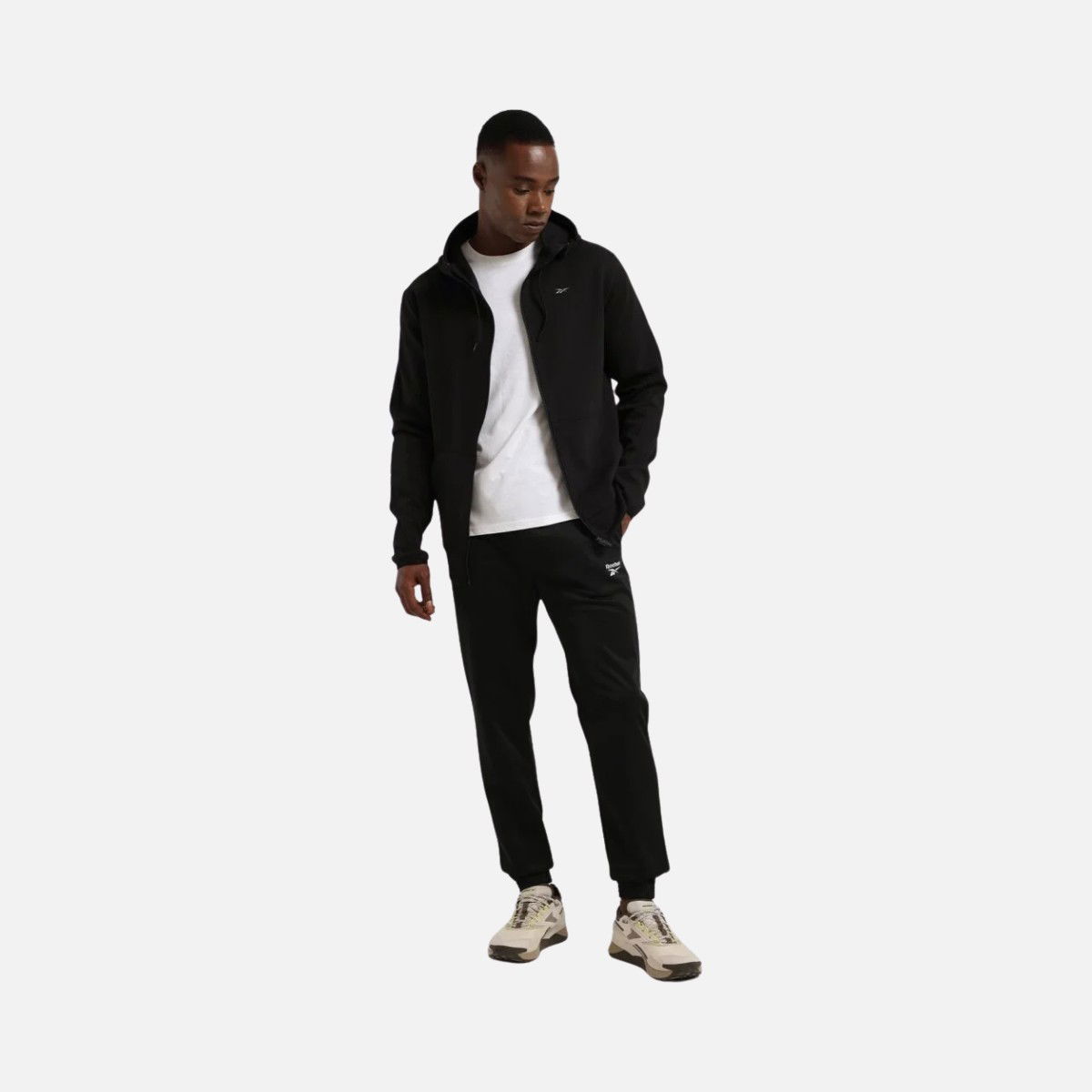 Reebok Dreamblend Knitting Full-Zip Hoodie Erkek Sweatshirt