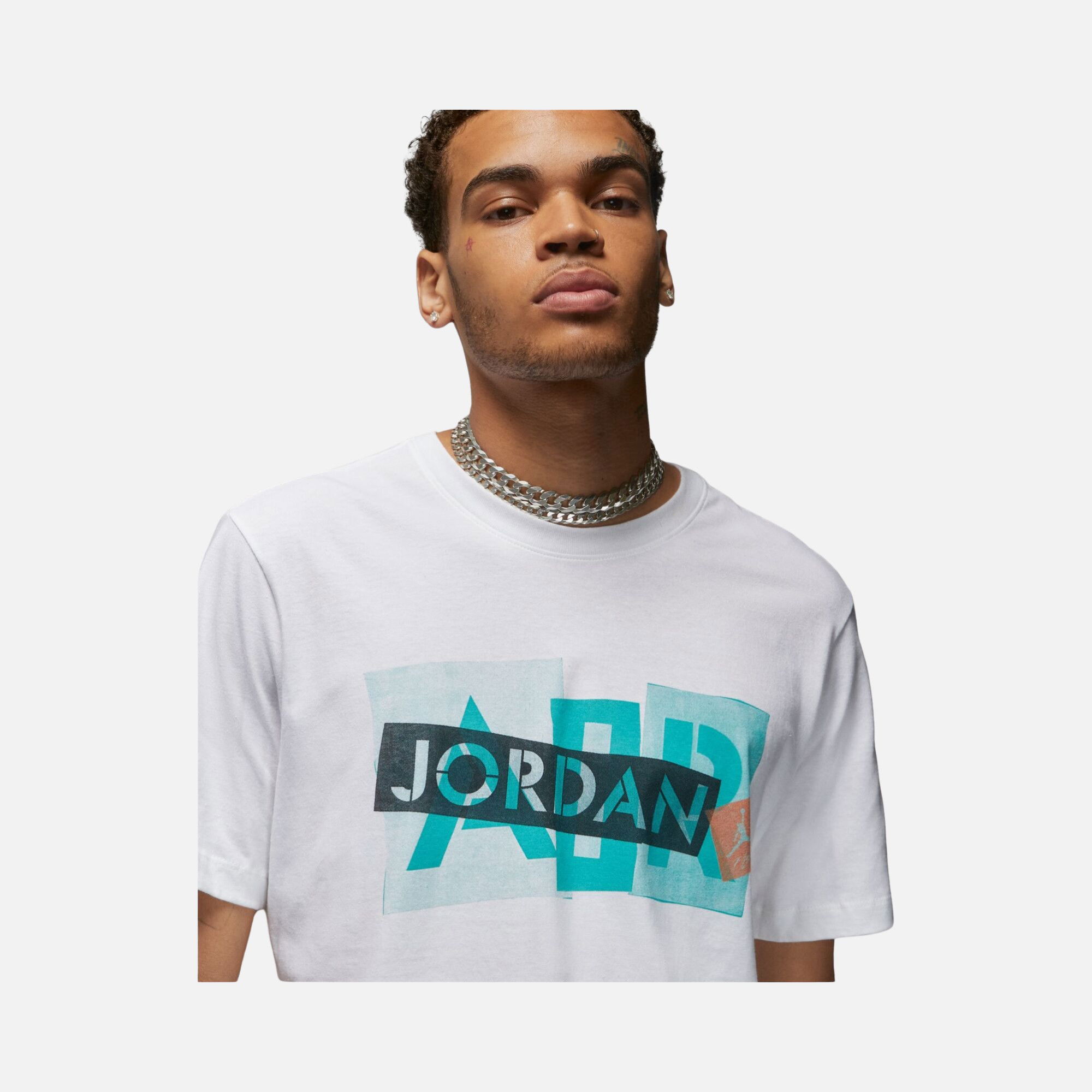 Nike Jordan Brand Crew 3 Graphics Short-Sleeve Erkek Tişört