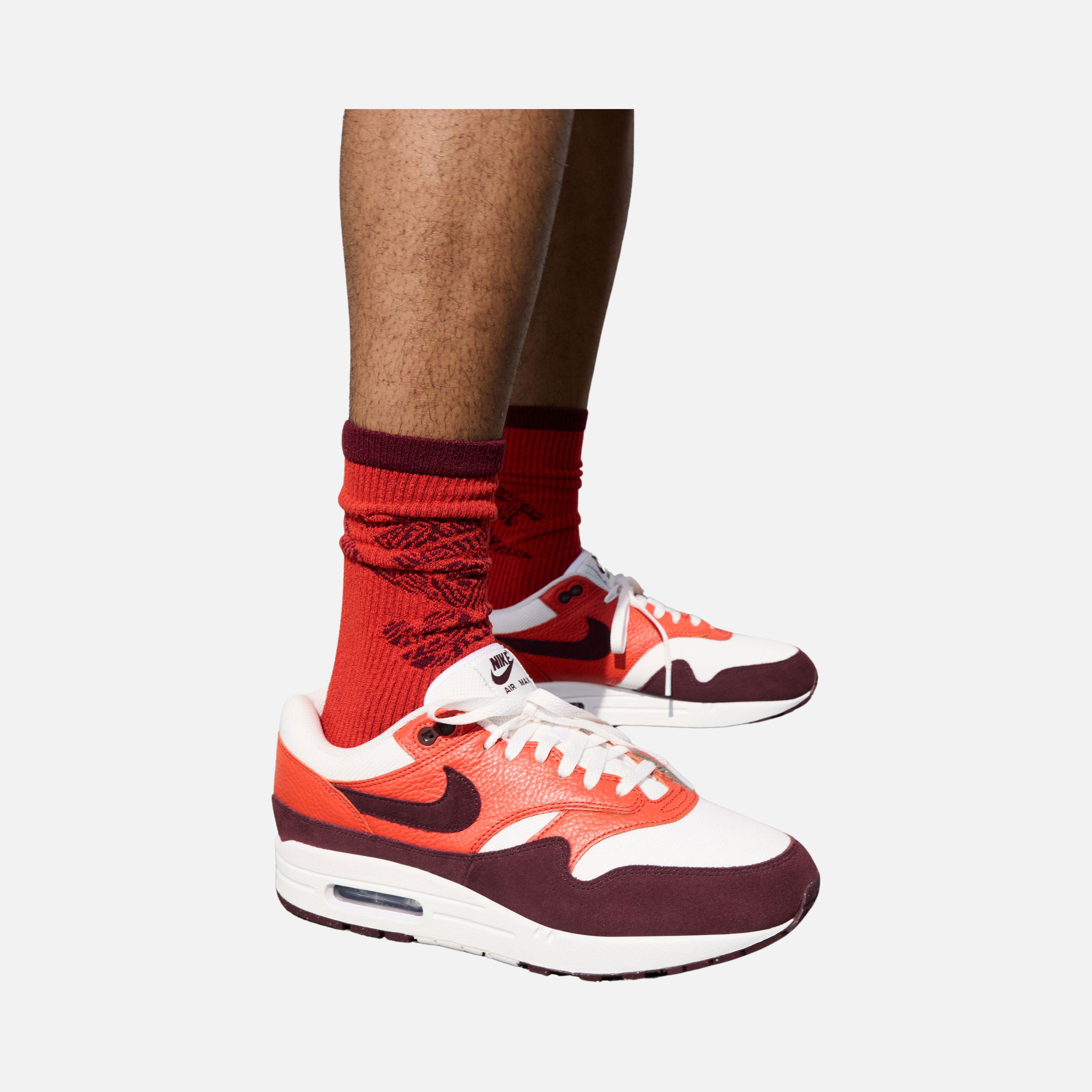 Nike Air Max 1 ''Leather and Suede Details'' Erkek Spor Ayakkabı