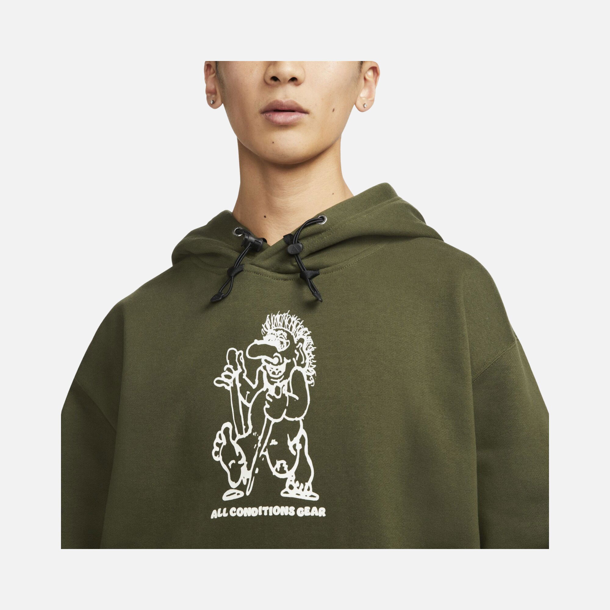 Nike ACG Therma-Fit "Troll" Graphic Hoodie Erkek Sweatshirt