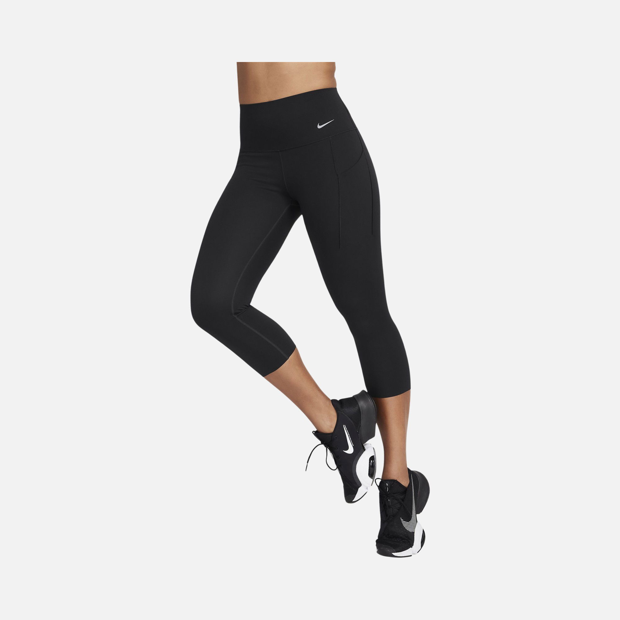 Nike Universa Medium-Support High-Waisted Cropped Kadın Tayt