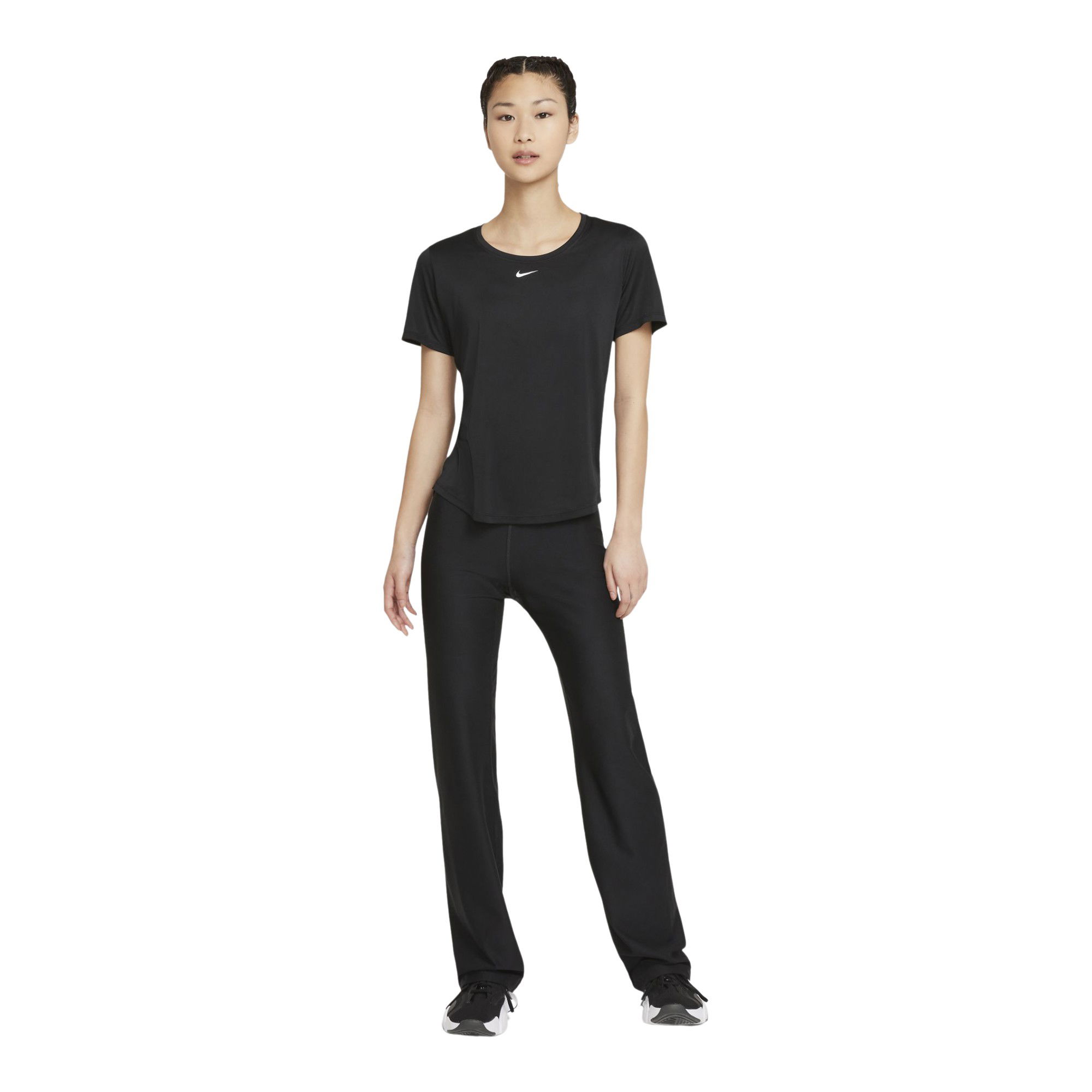 Nike Dri-Fit One Standard Fit Training Short-Sleeve (Plus-Size) Kadın Tişört