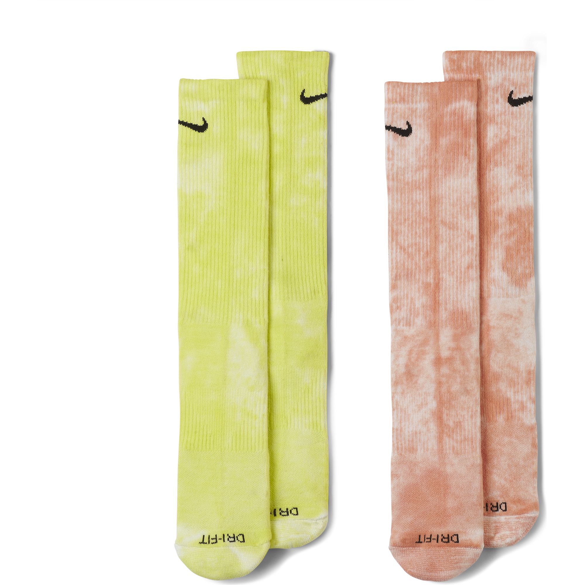 Nike Everyday Plus Cushioned Tie-Dye Crew (2 Pairs) Unisex Çorap
