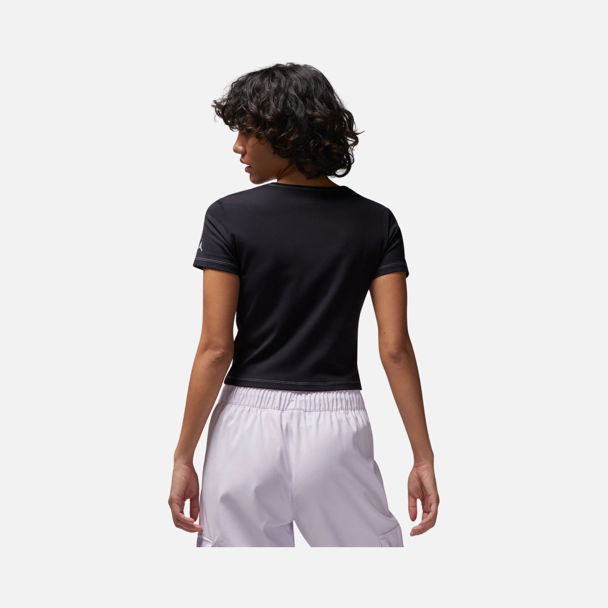 Nike Jordan Sport Keyhole Short-Sleeve Kadın Tişört