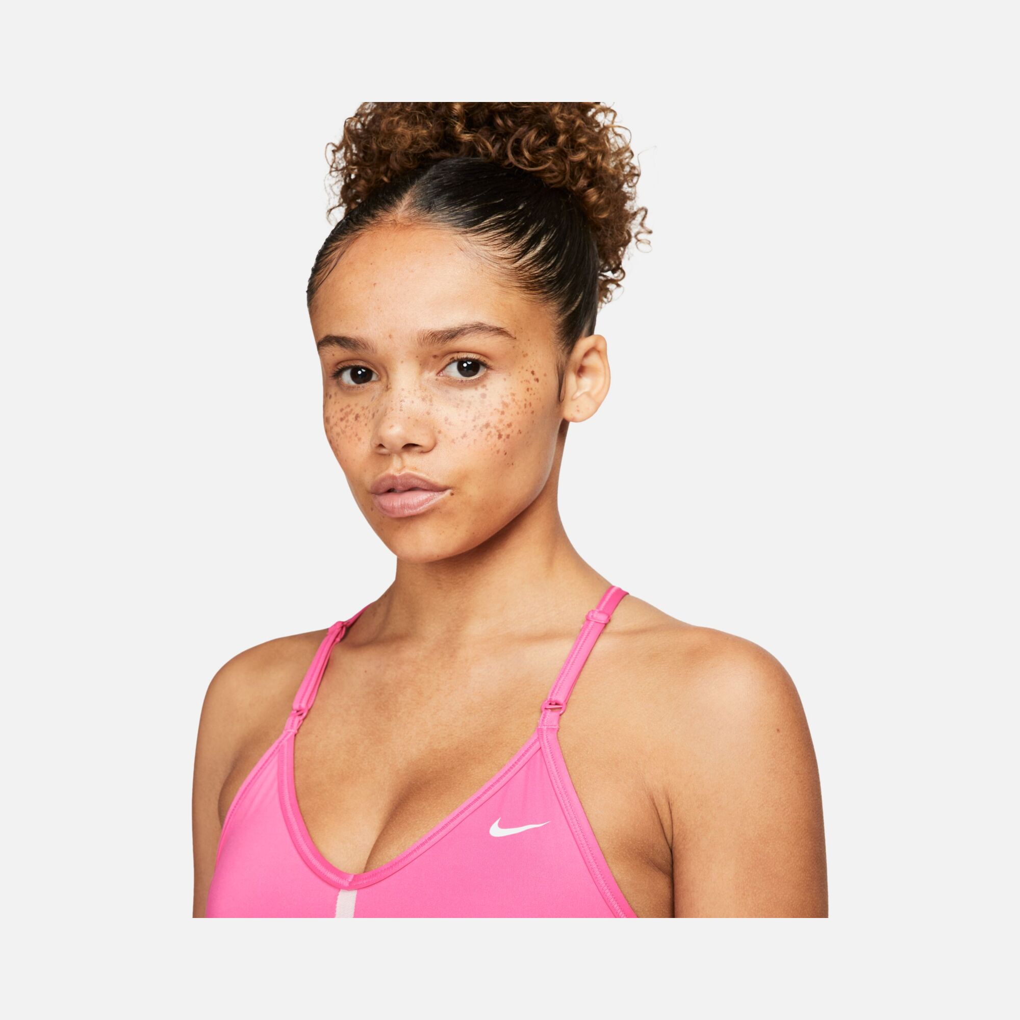 Nike Dri-Fit Indy V Neck Light-Support Sports Training Kadın Bra