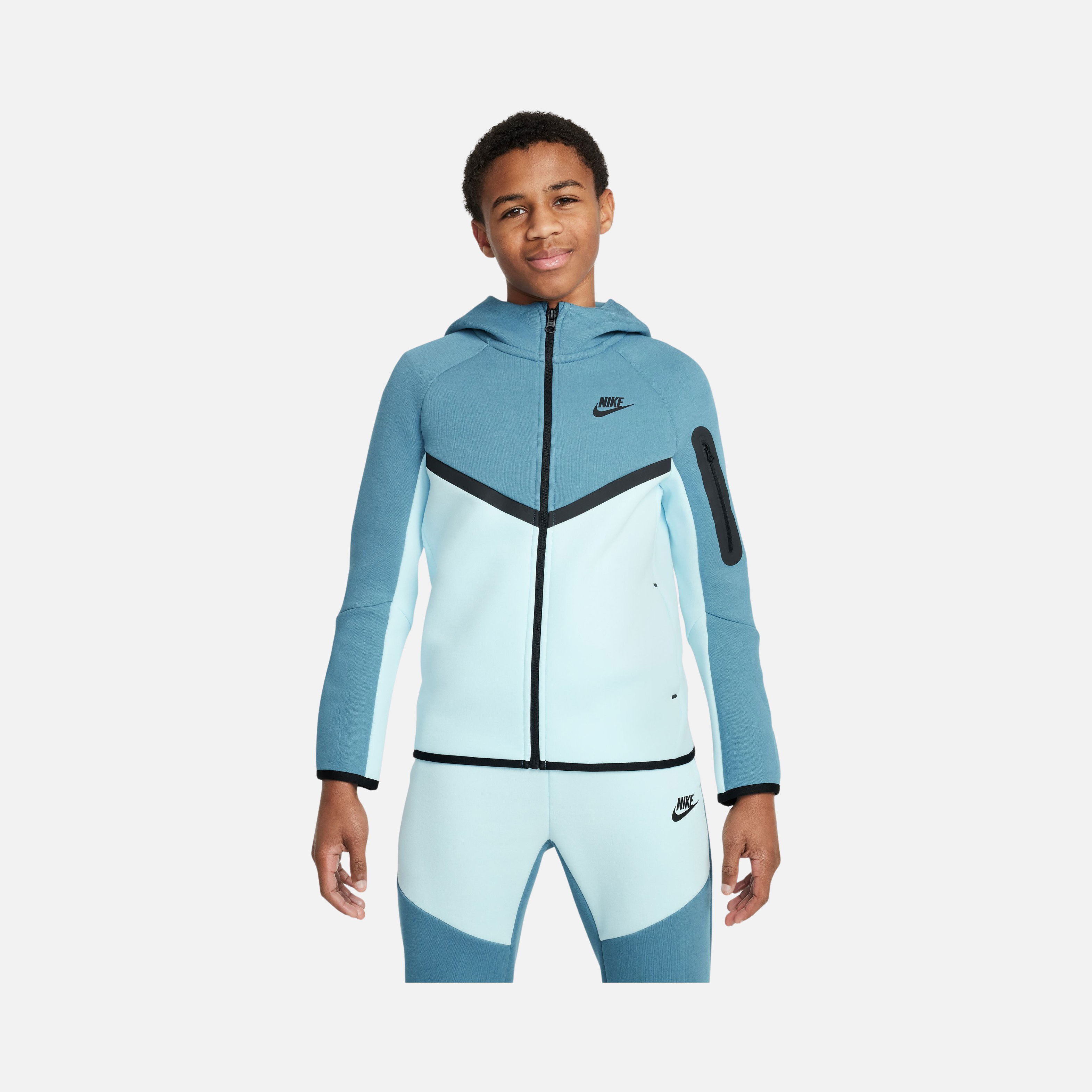 Nike Sportswear Smooth Tech Fleece Full-Zip Hooded Çocuk Sweatshirt